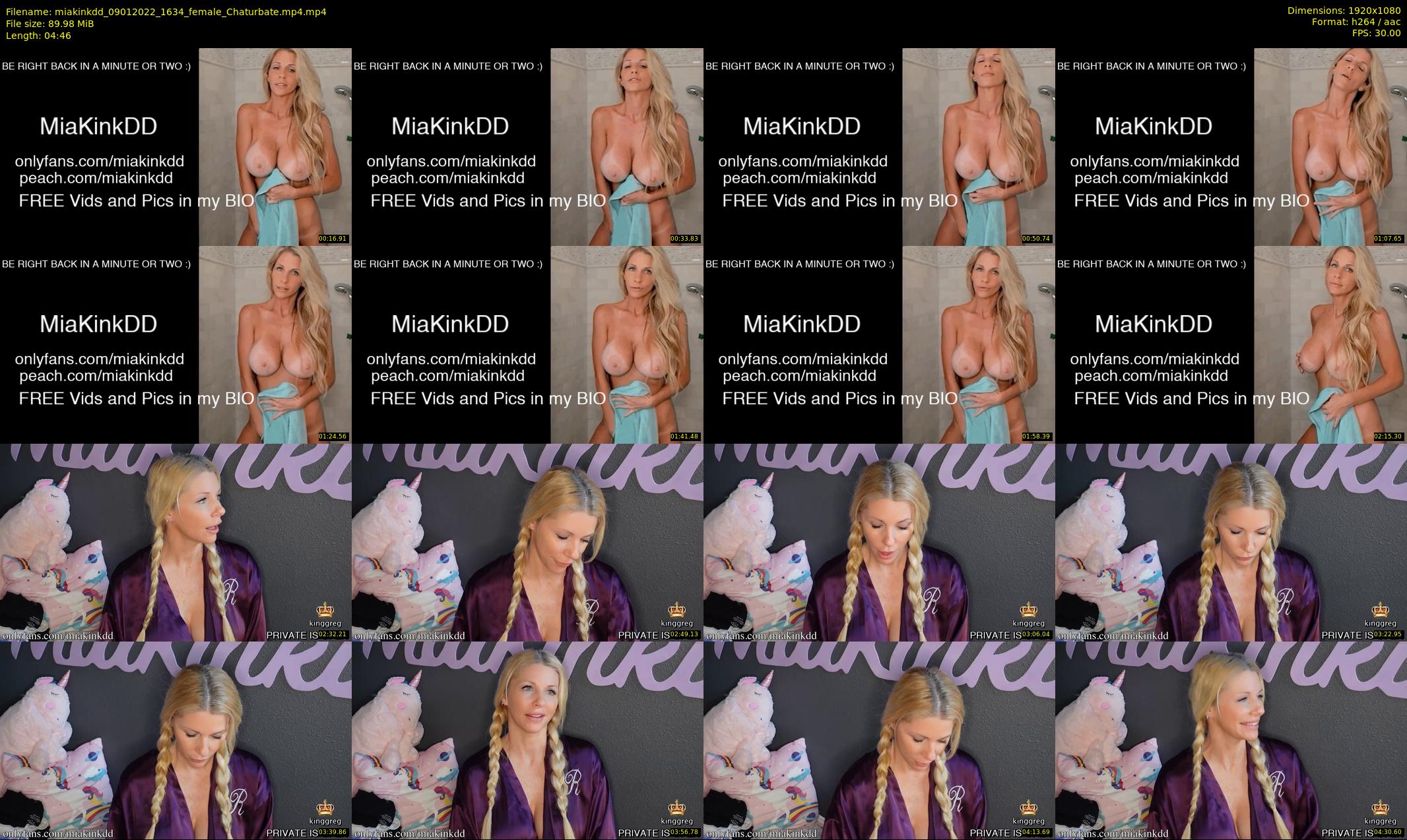 miakinkdd — 5 minute Chaturbate female cam show recording, 1080p, Jan 9, 2022