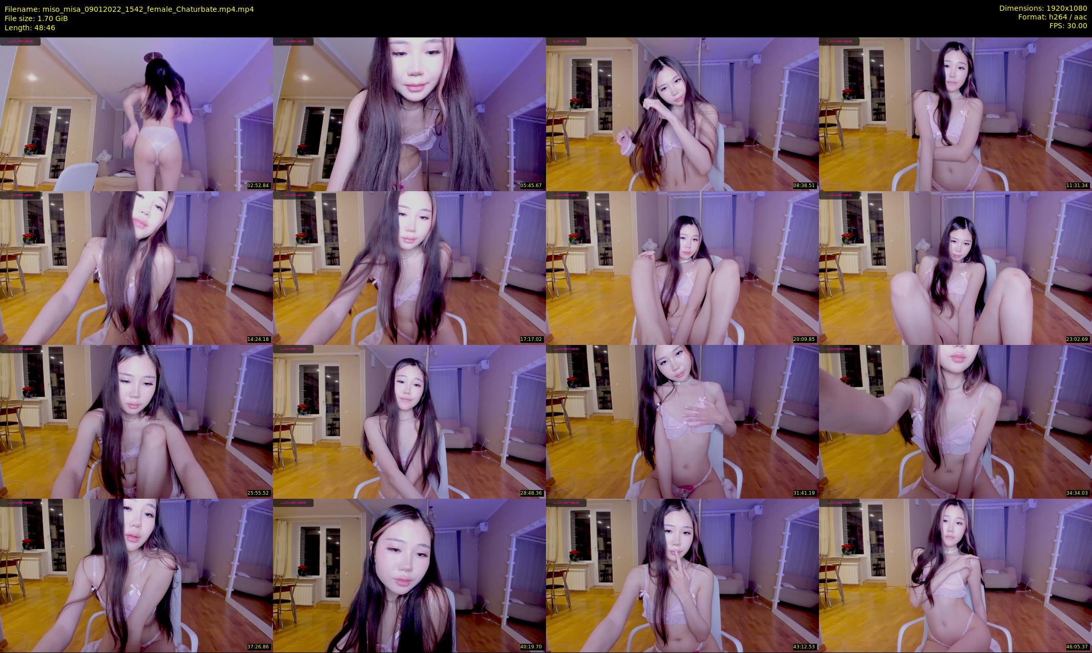 miso_misa — 49 minute Chaturbate female cam show recording, 1080p, Jan 9, 2022