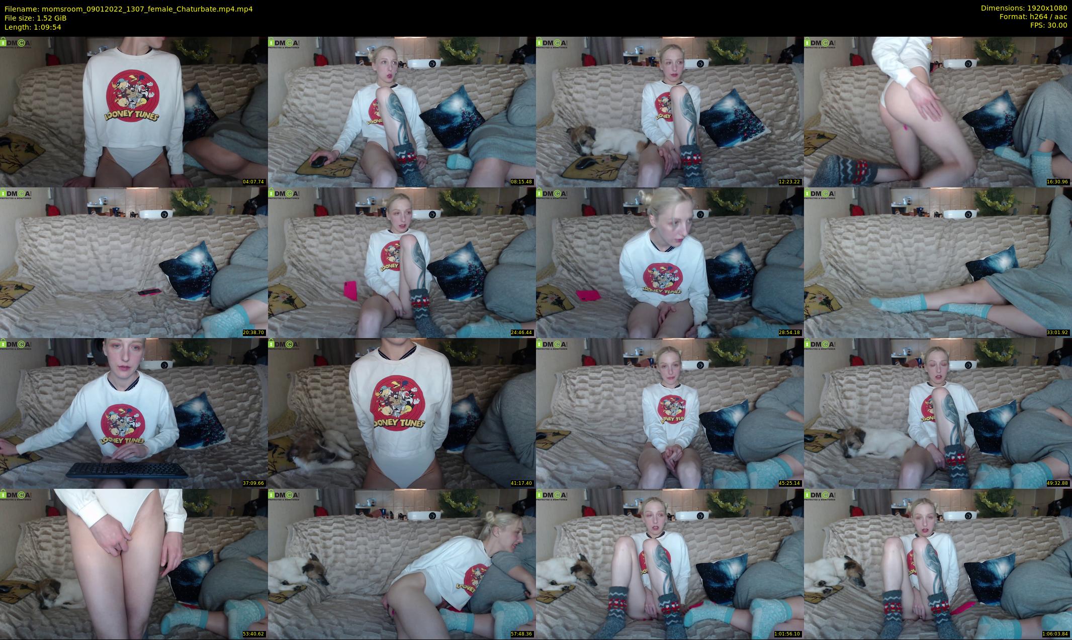 momsroom — 70 minute Chaturbate couple cam show recording, 1080p, Jan 9, 2022