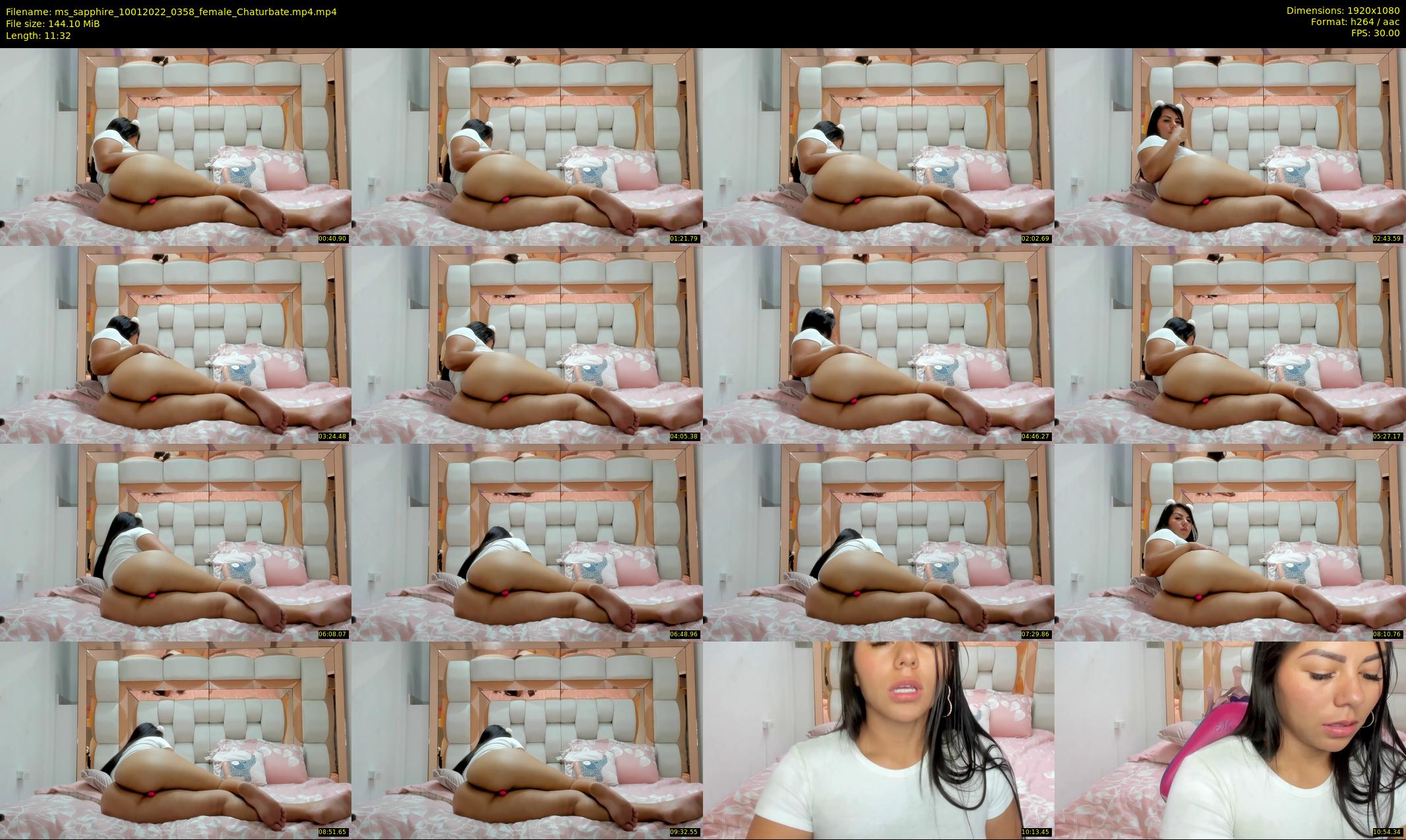 ms_sapphire — 12 minute Chaturbate female cam show recording, 1080p, Jan 10, 2022