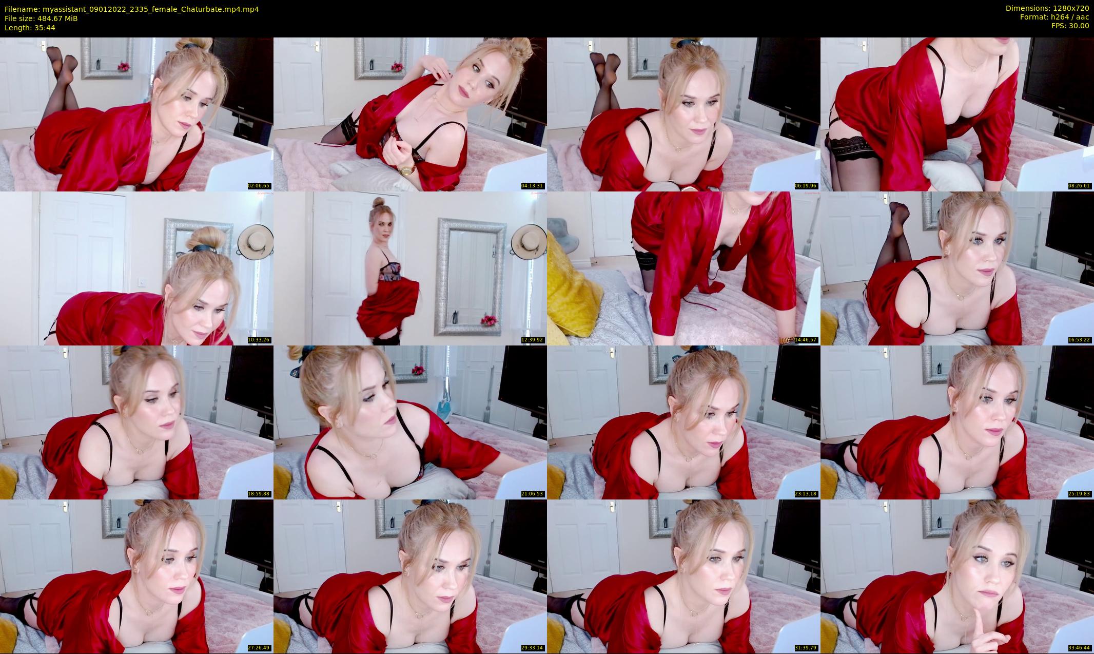myassistant — 36 minute Chaturbate female cam show recording, 720p, Jan 9, 2022