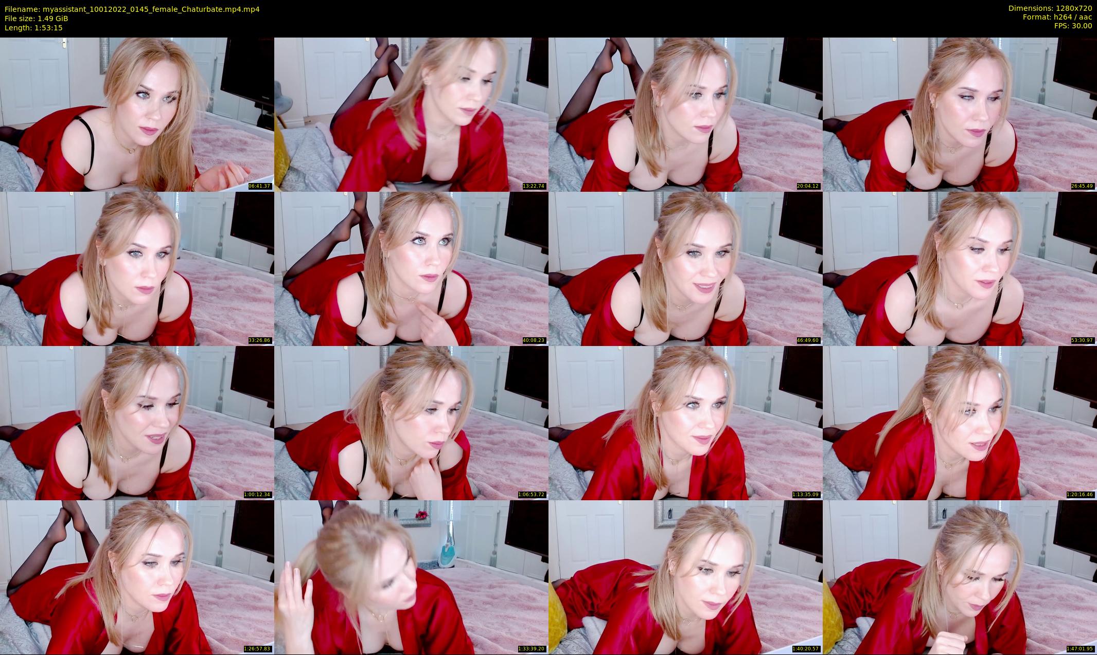 myassistant — 114 minute Chaturbate female cam show recording, 720p, Jan 10, 2022