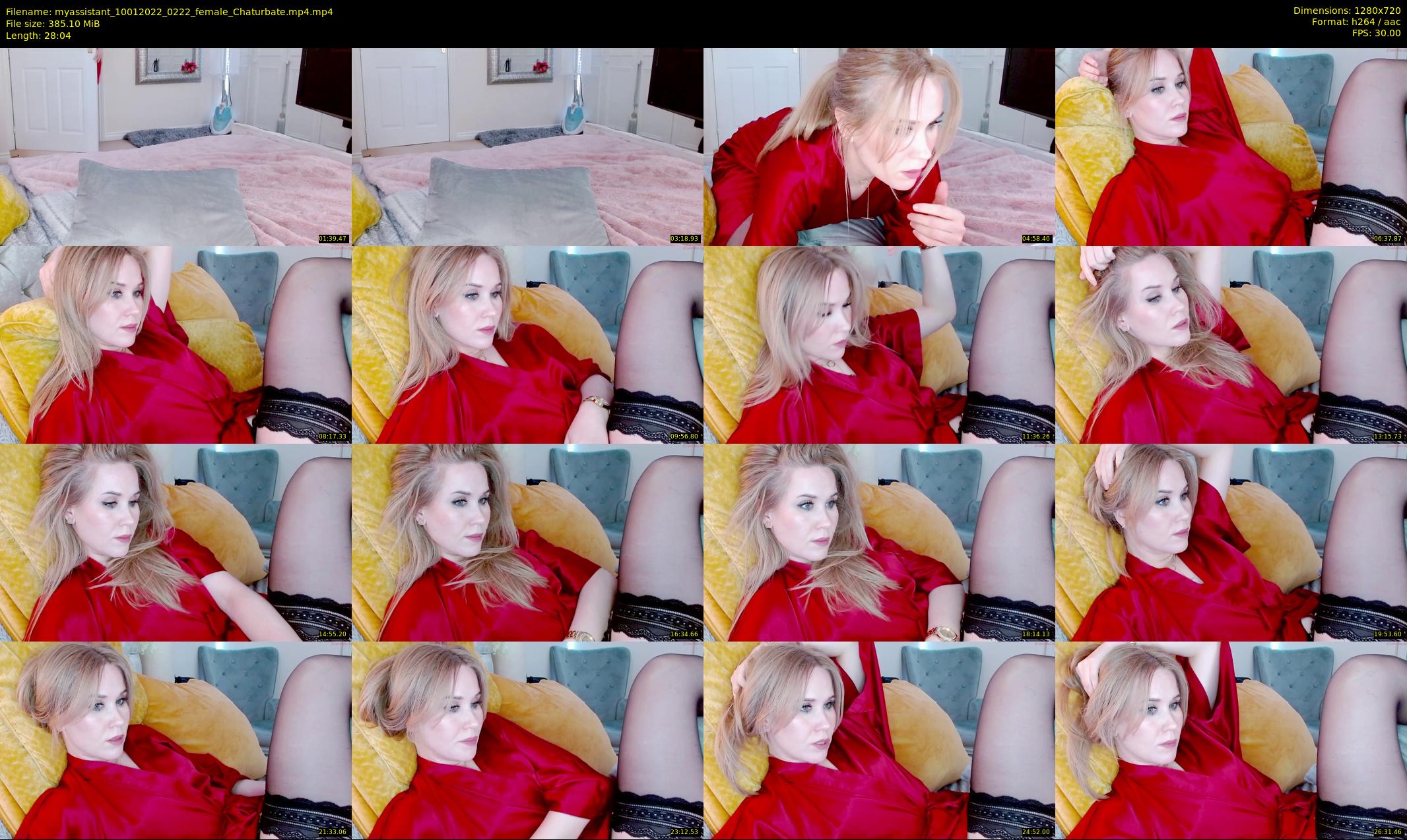 myassistant — 29 minute Chaturbate female cam show recording, 720p, Jan 10, 2022