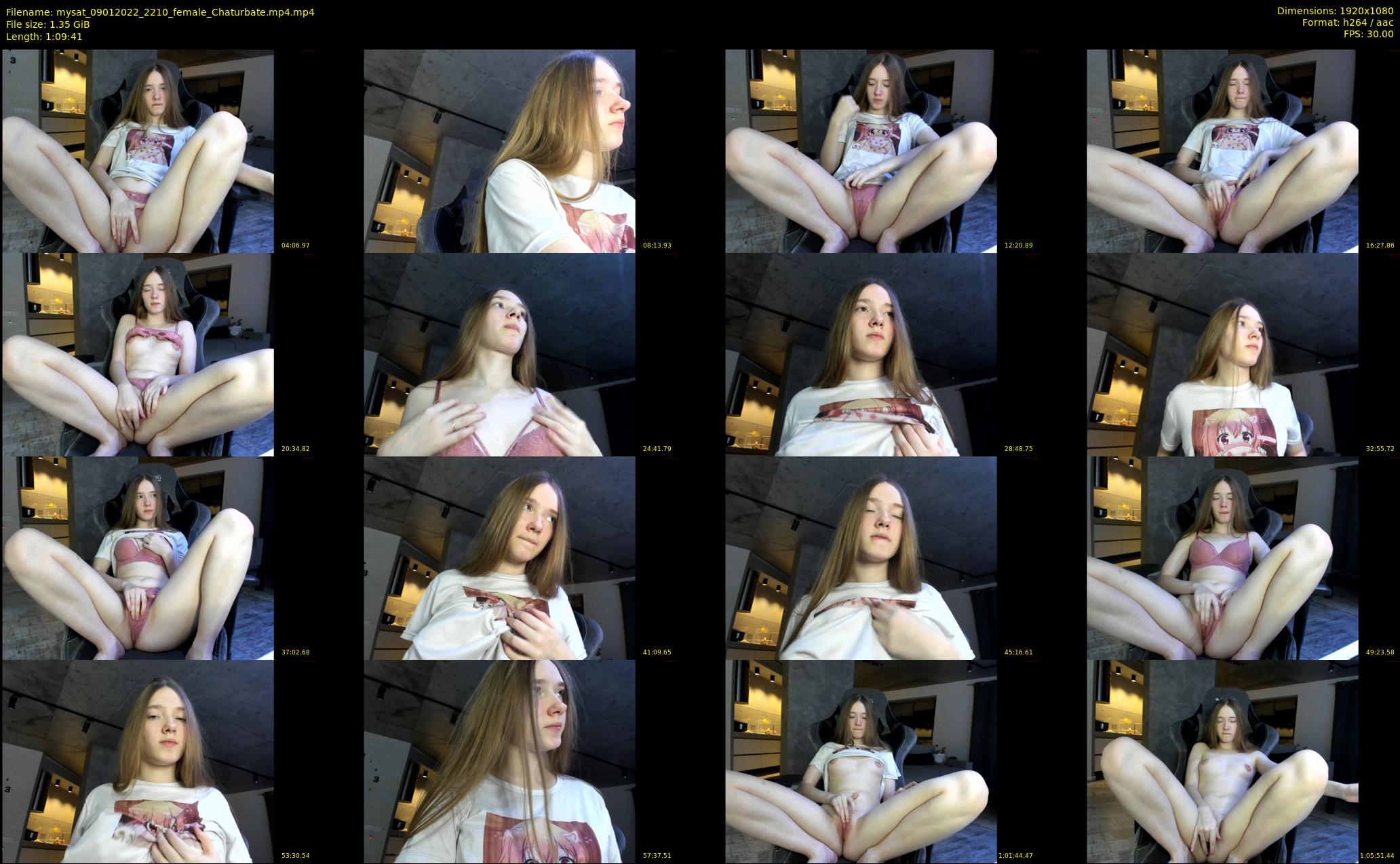 mysat — 70 minute Chaturbate female cam show recording, 1080p, Jan 9, 2022
