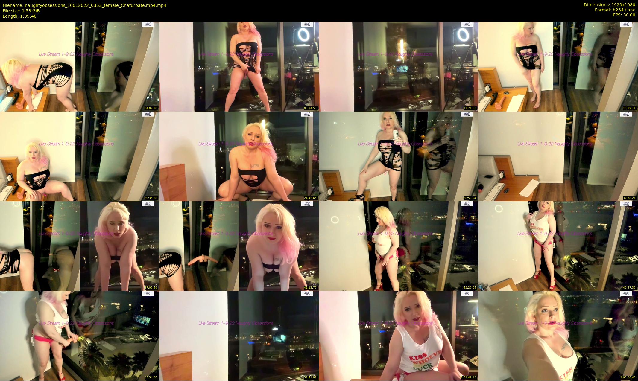 naughtyobsessions — 70 minute Chaturbate female cam show recording, 1080p, Jan 10, 2022