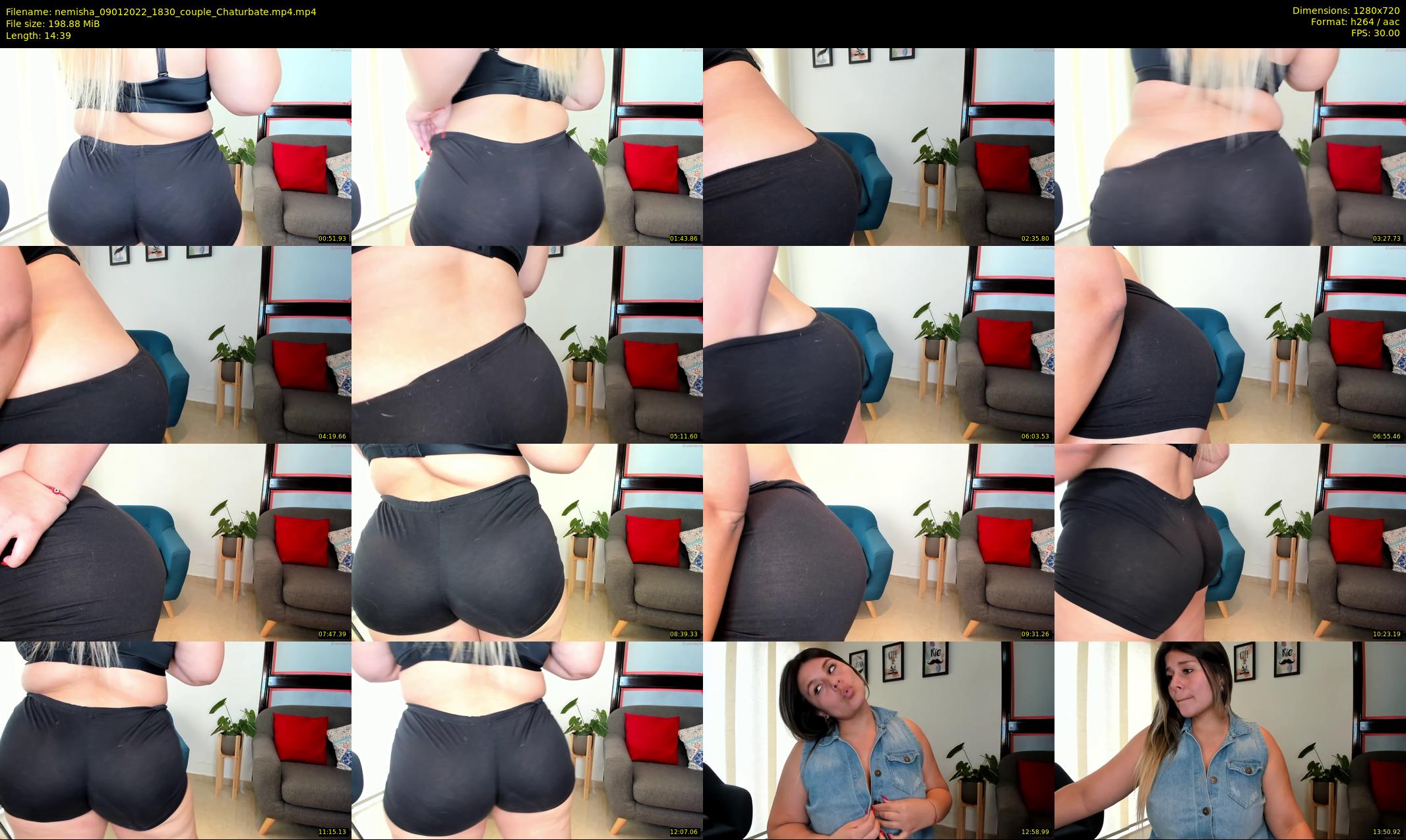 nemisha — 15 minute Chaturbate female cam show recording, 720p, Jan 9, 2022