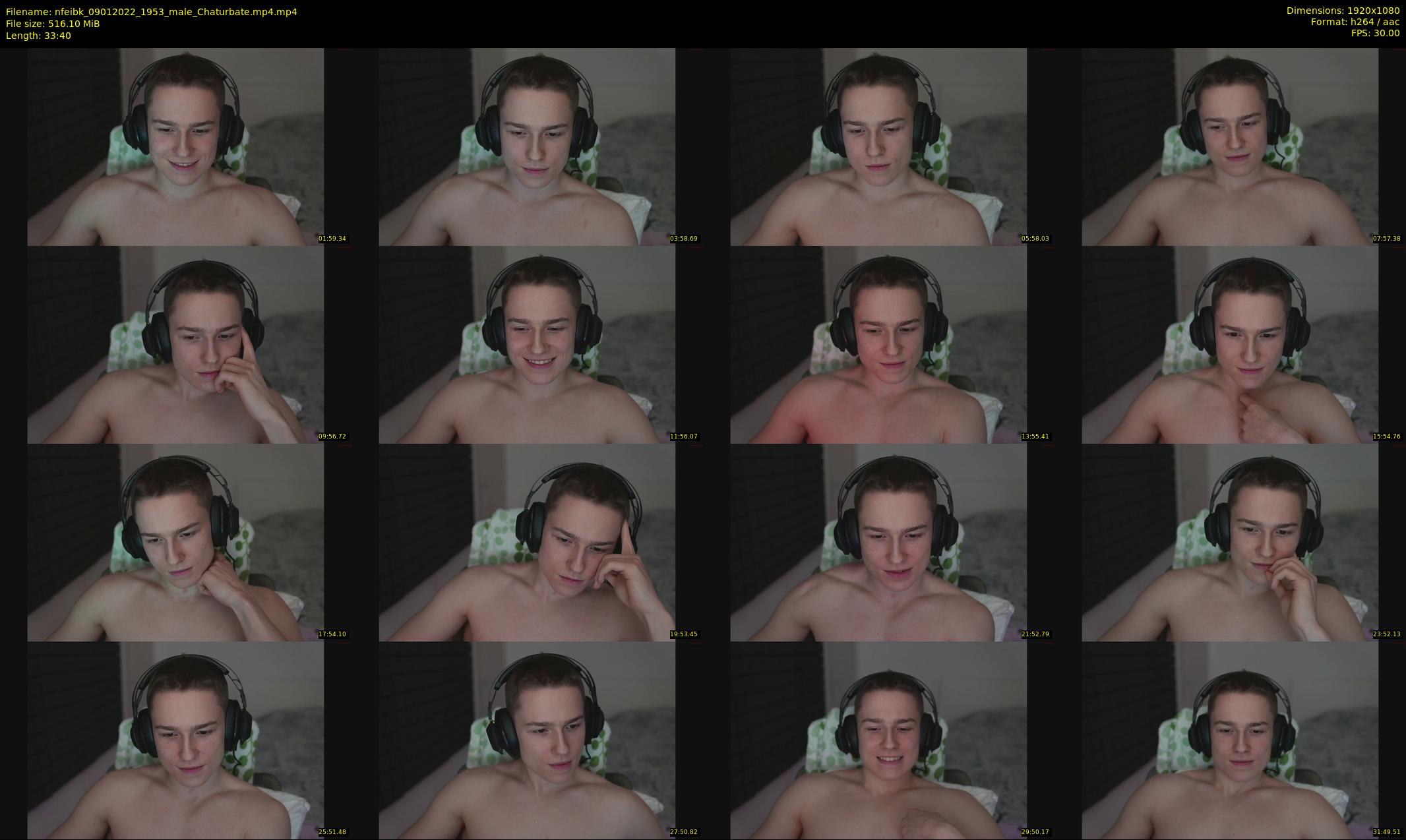 nfeibk — 34 minute Chaturbate male cam show recording, 1080p, Jan 9, 2022
