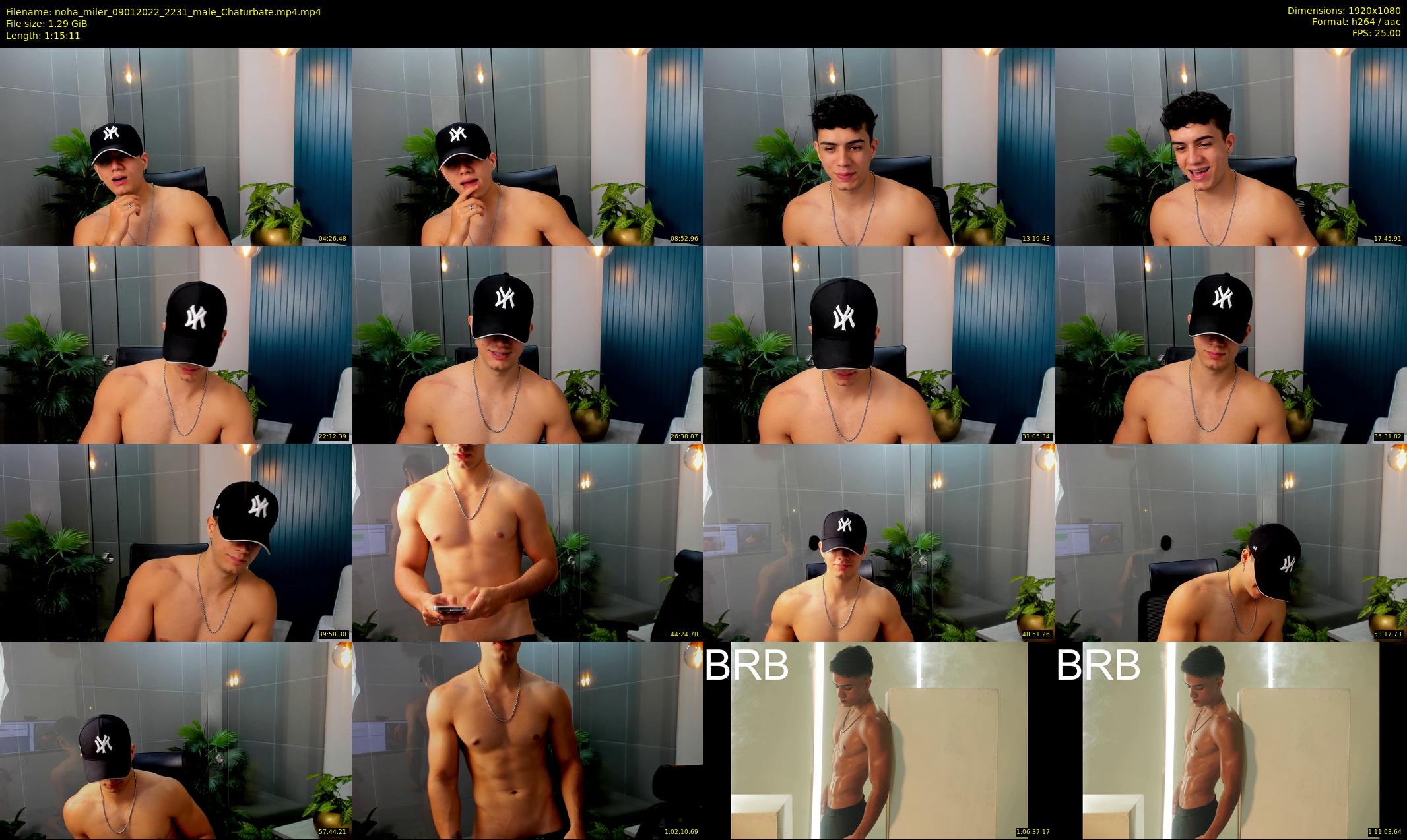 noha_miler — 76 minute Chaturbate male cam show recording, 1080p, Jan 9, 2022