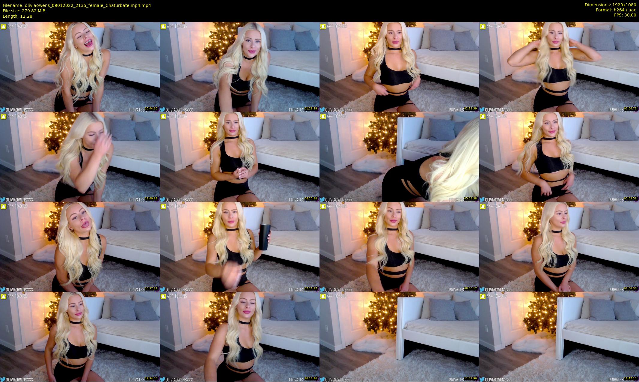 oliviaowens — 13 minute Chaturbate female cam show recording, 1080p, Jan 9, 2022
