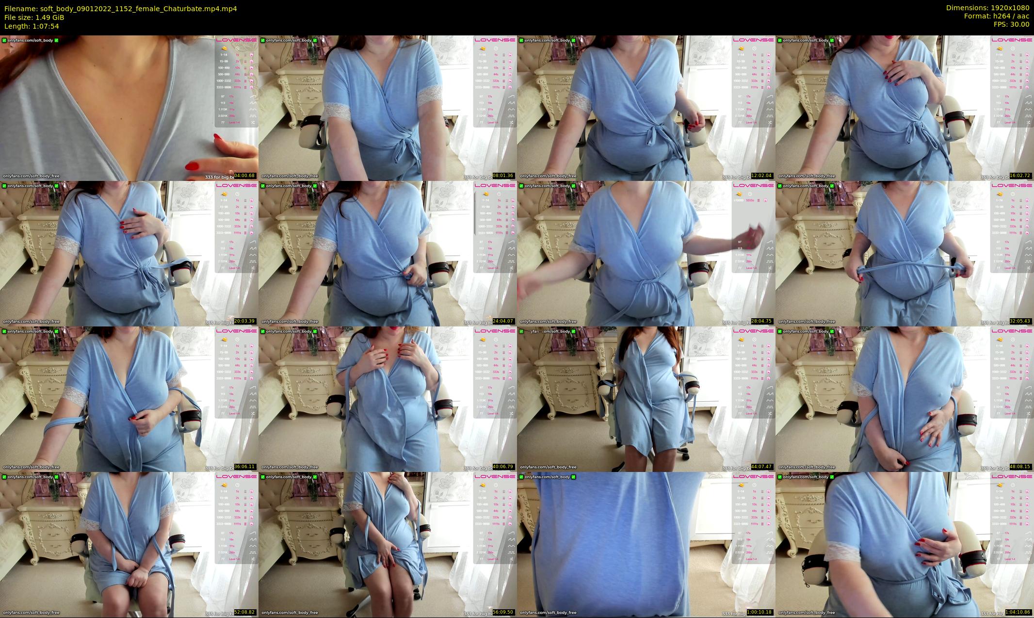 soft_body — 68 minute Chaturbate female cam show recording, 1080p, Jan 9, 2022