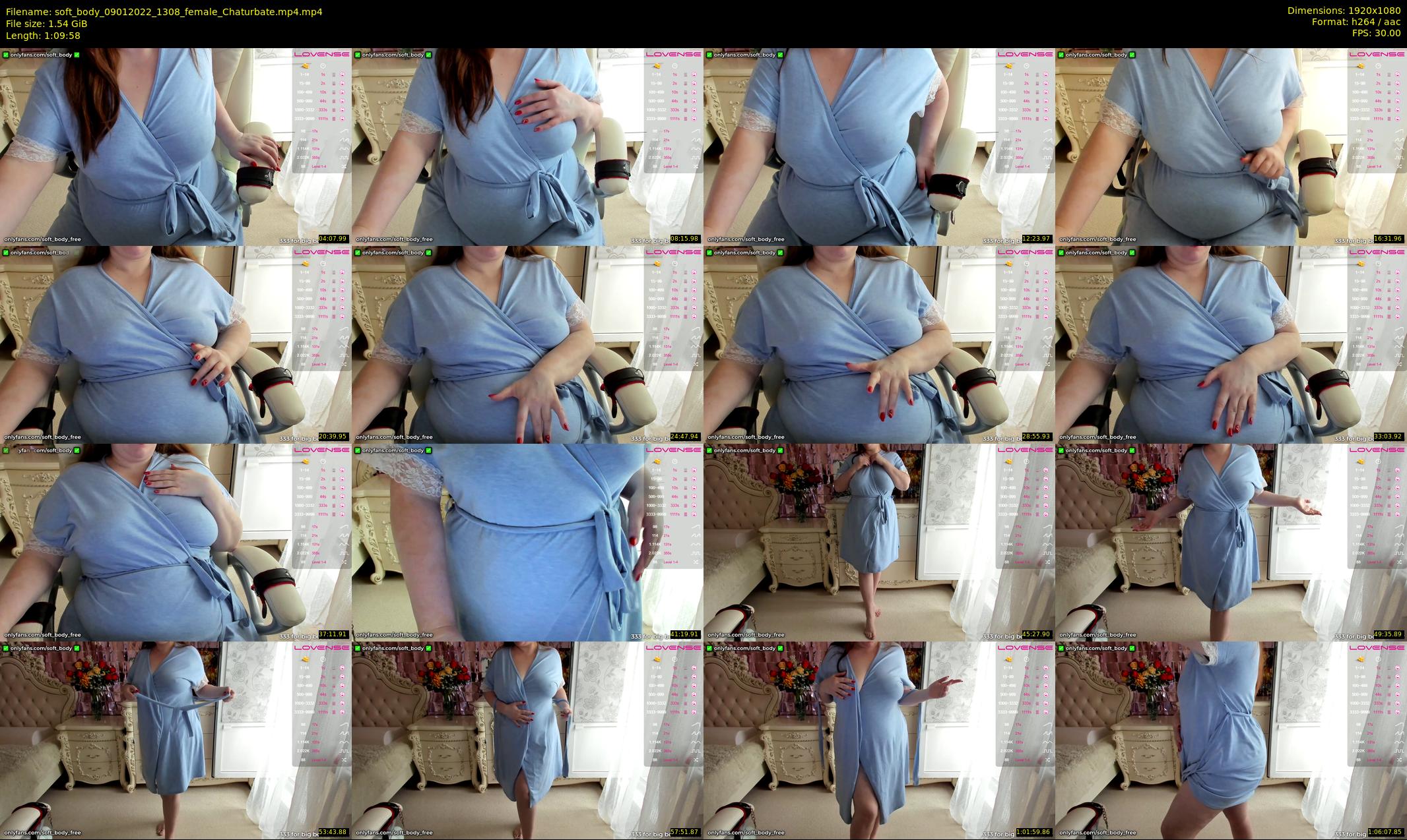 soft_body — 70 minute Chaturbate female cam show recording, 1080p, Jan 9, 2022