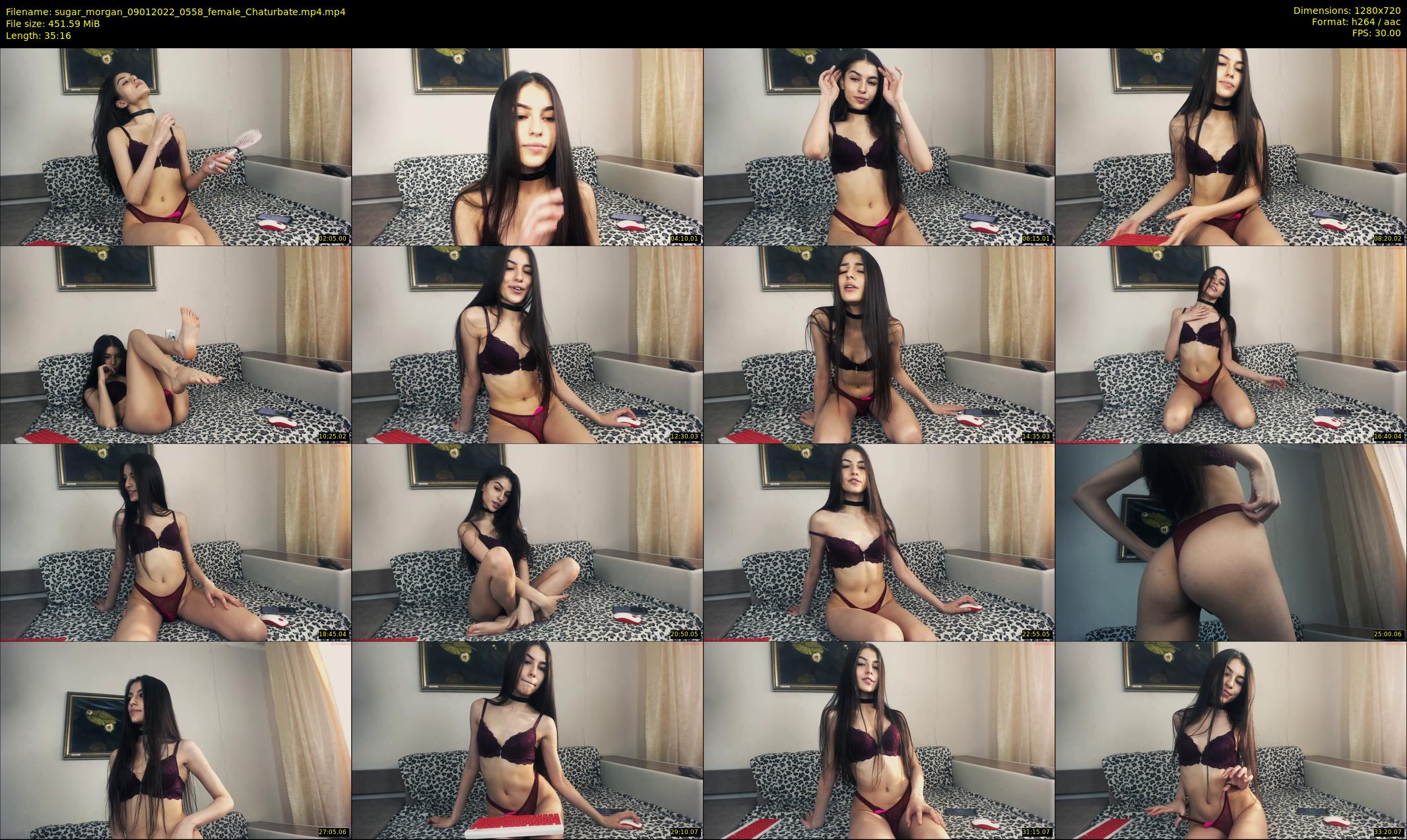 sugar_morgan — 36 minute Chaturbate female cam show recording, 720p, Jan 9, 2022
