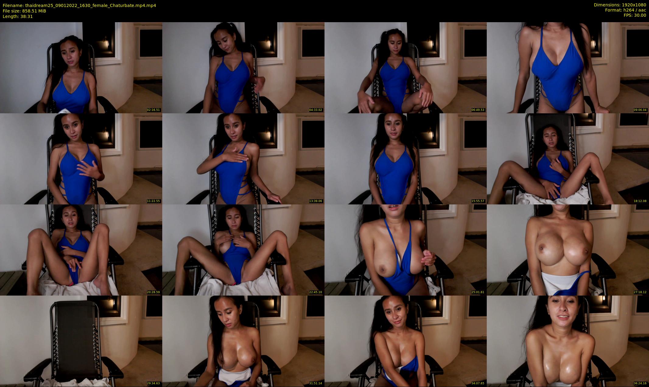 thaidream25 — 39 minute Chaturbate female cam show recording, 1080p, Jan 9, 2022