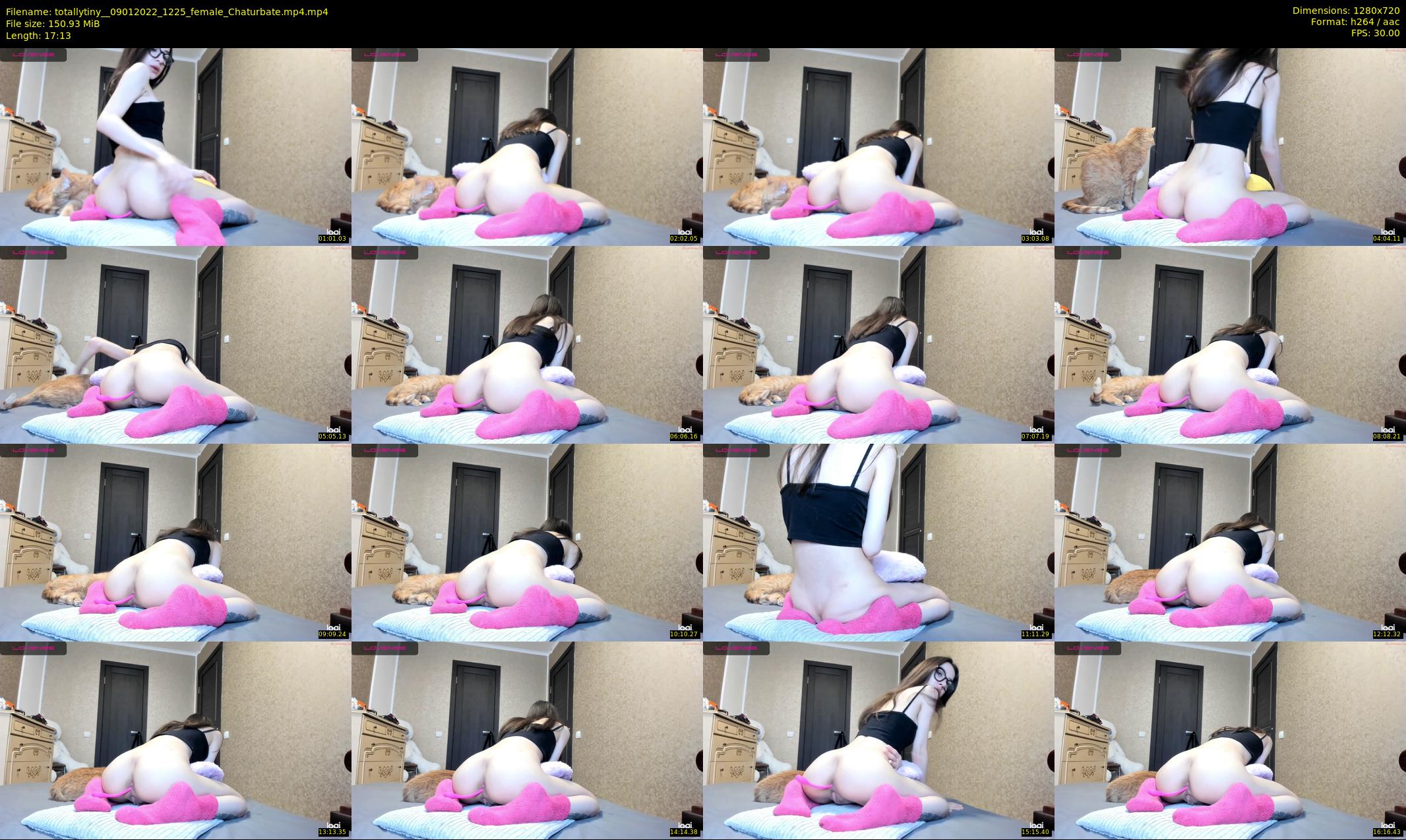 totallytiny_ — 18 minute Chaturbate female cam show recording, 720p, Jan 9, 2022