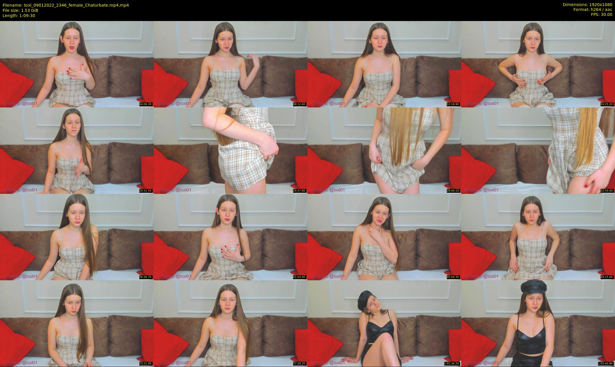 toxl — 70 minute Chaturbate female cam show recording, 1080p, Jan 9, 2022