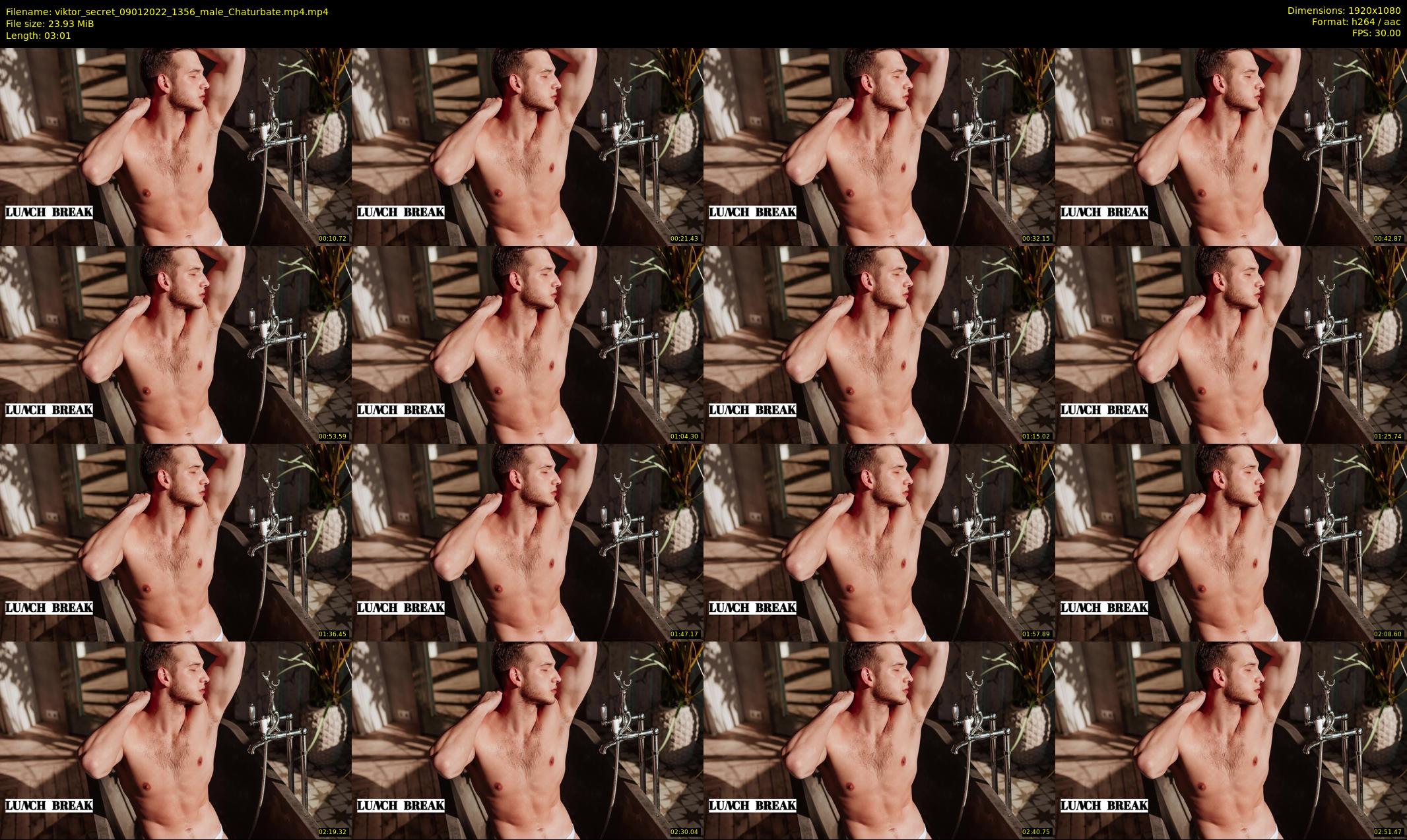 viktor_secret — 4 minute Chaturbate male cam show recording, 1080p, Jan 9, 2022