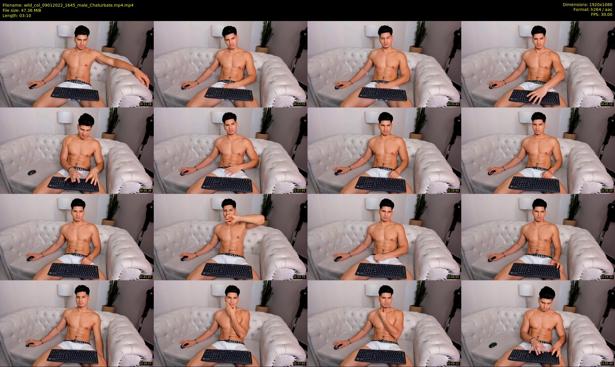 wild_col — 4 minute Chaturbate male cam show recording, 1080p, Jan 9, 2022