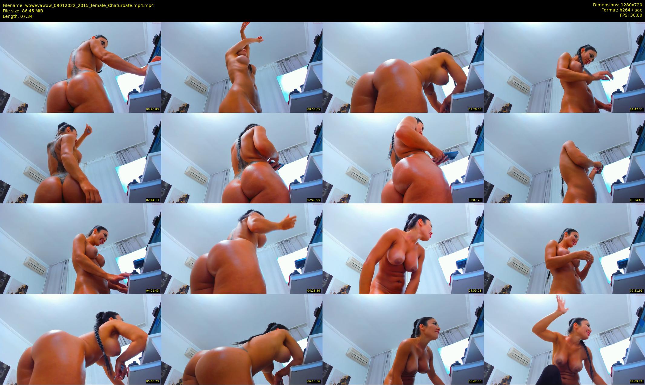 wowevawow — 8 minute Chaturbate female cam show recording, 720p, Jan 9, 2022
