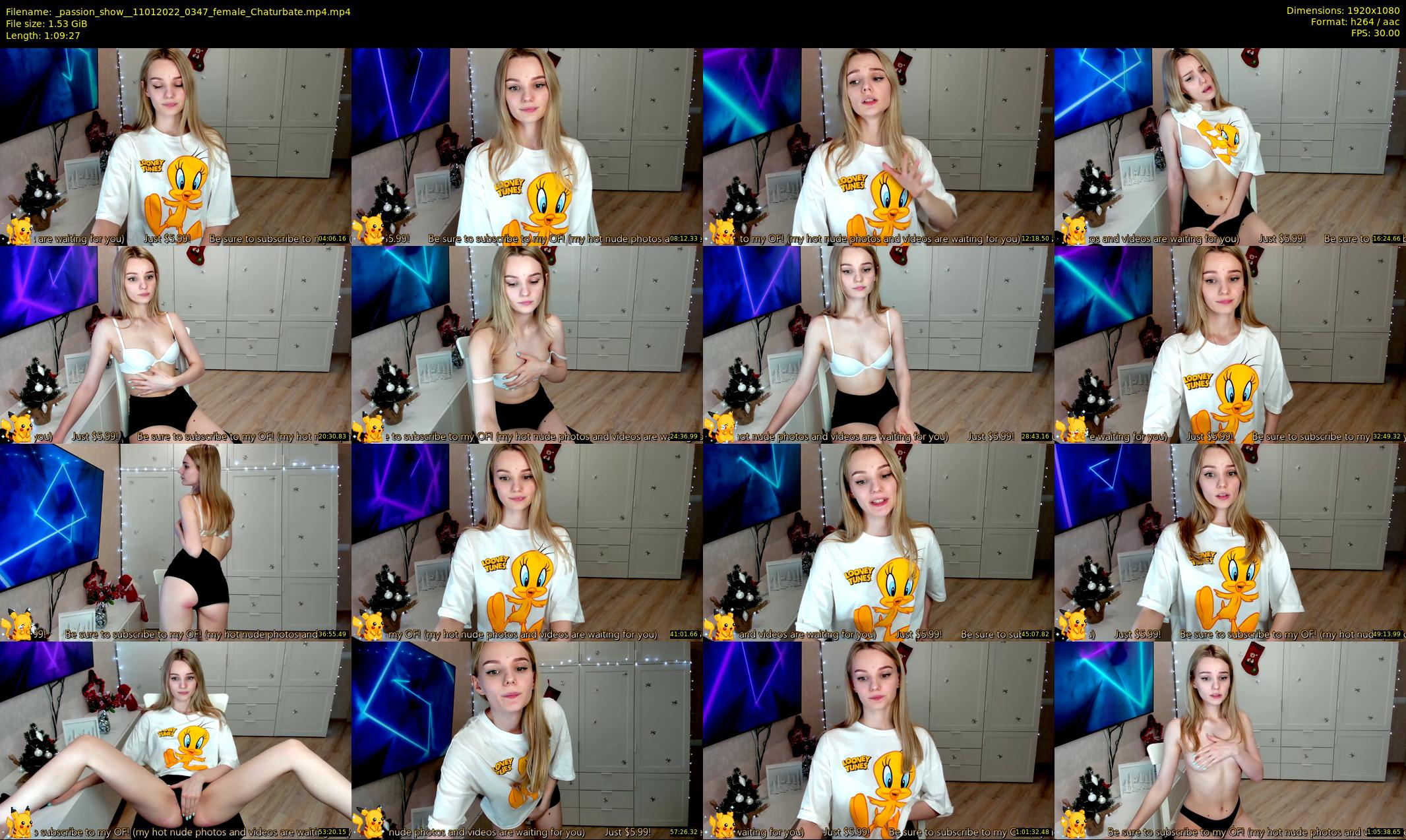 _passion_show_ — 70 minute Chaturbate couple cam show recording, 1080p, Jan 11, 2022