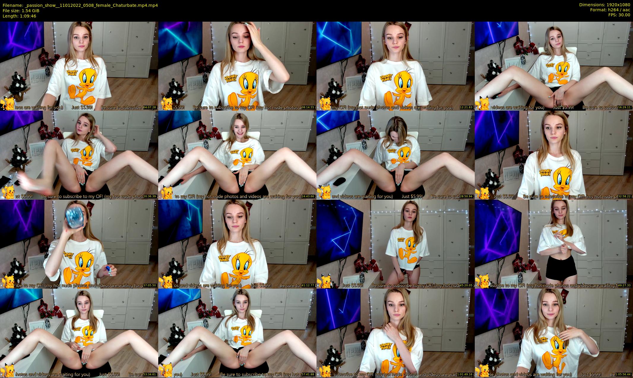 _passion_show_ — 70 minute Chaturbate couple cam show recording, 1080p, Jan 11, 2022
