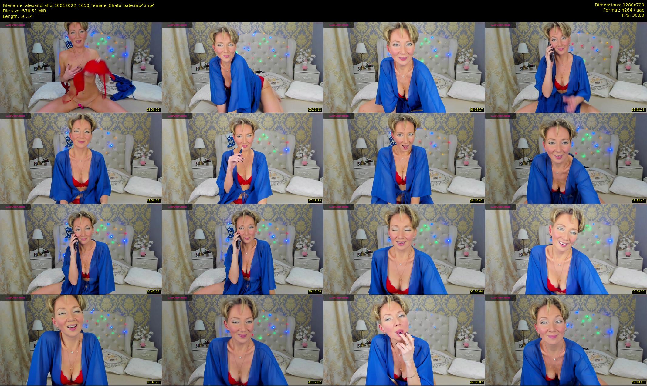 alexandrafix — 51 minute Chaturbate female cam show recording, 720p, Jan 10, 2022