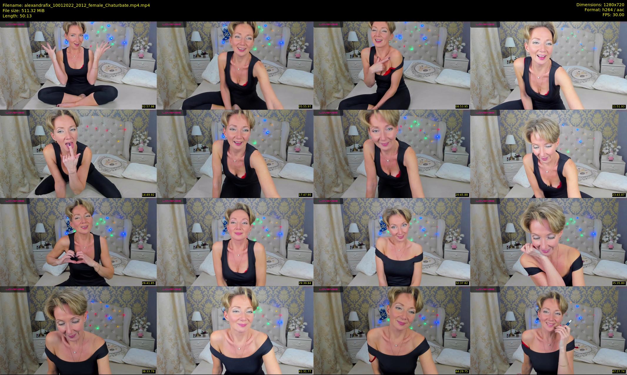 alexandrafix — 51 minute Chaturbate female cam show recording, 720p, Jan 10, 2022