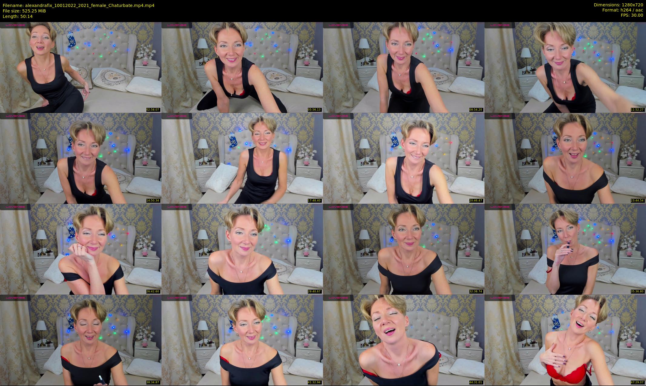 alexandrafix — 51 minute Chaturbate female cam show recording, 720p, Jan 10, 2022