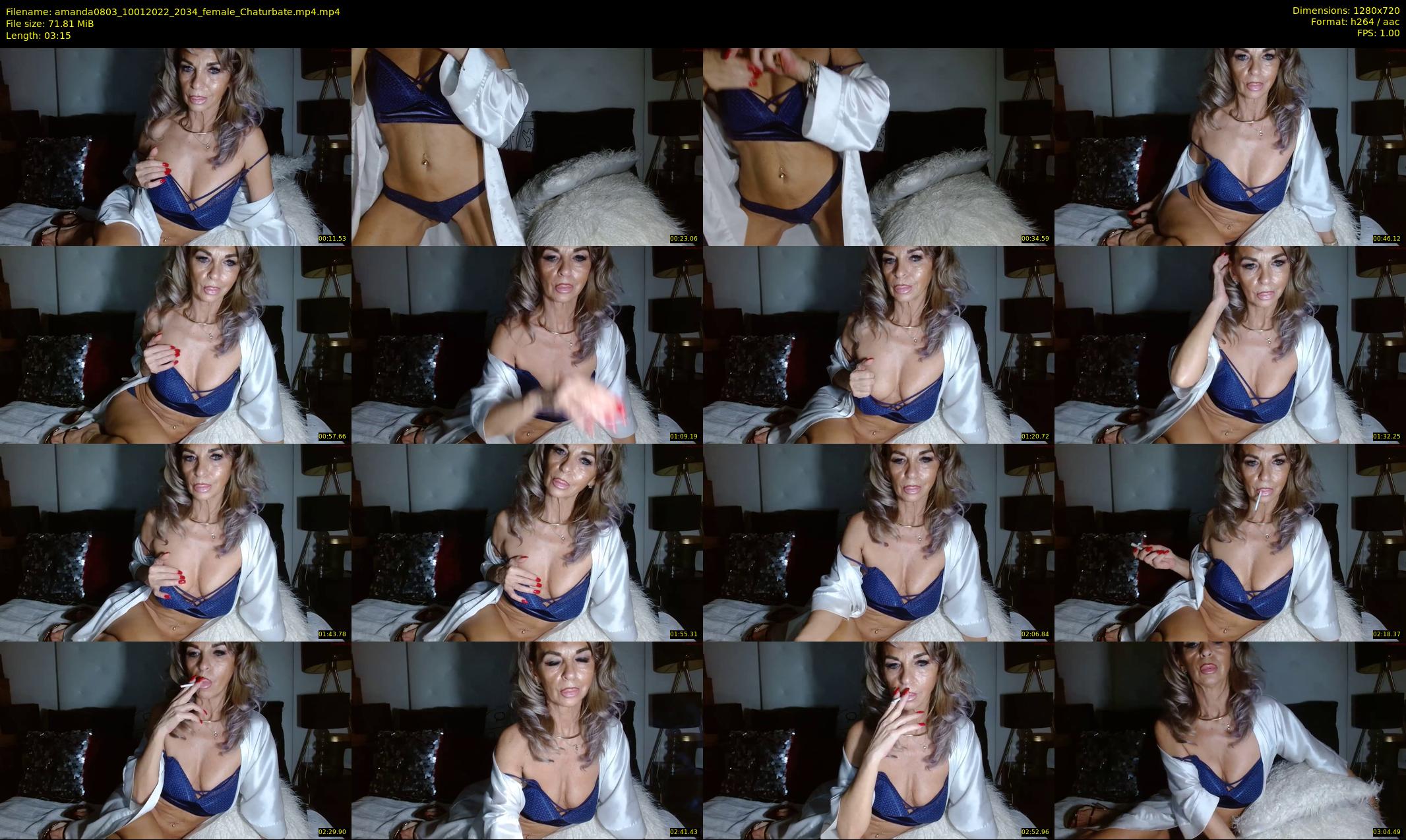 amanda0803 — 4 minute Chaturbate female cam show recording, 720p, Jan 10, 2022