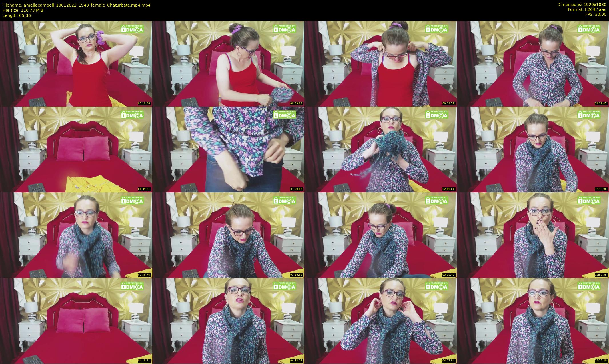 ameliacampell — 6 minute Chaturbate female cam show recording, 1080p, Jan 10, 2022