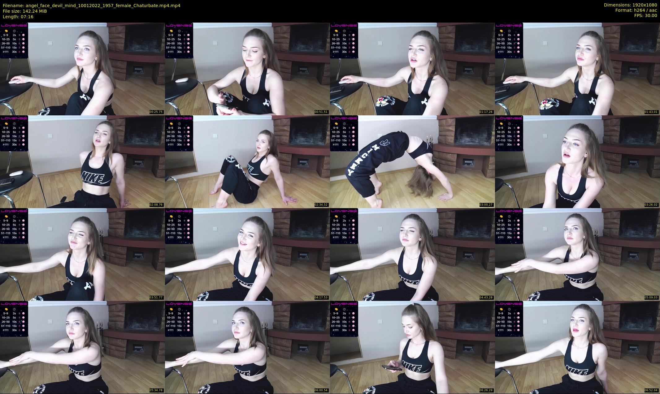 angel_face_devil_mind — 8 minute Chaturbate female cam show recording, 1080p, Jan 10, 2022