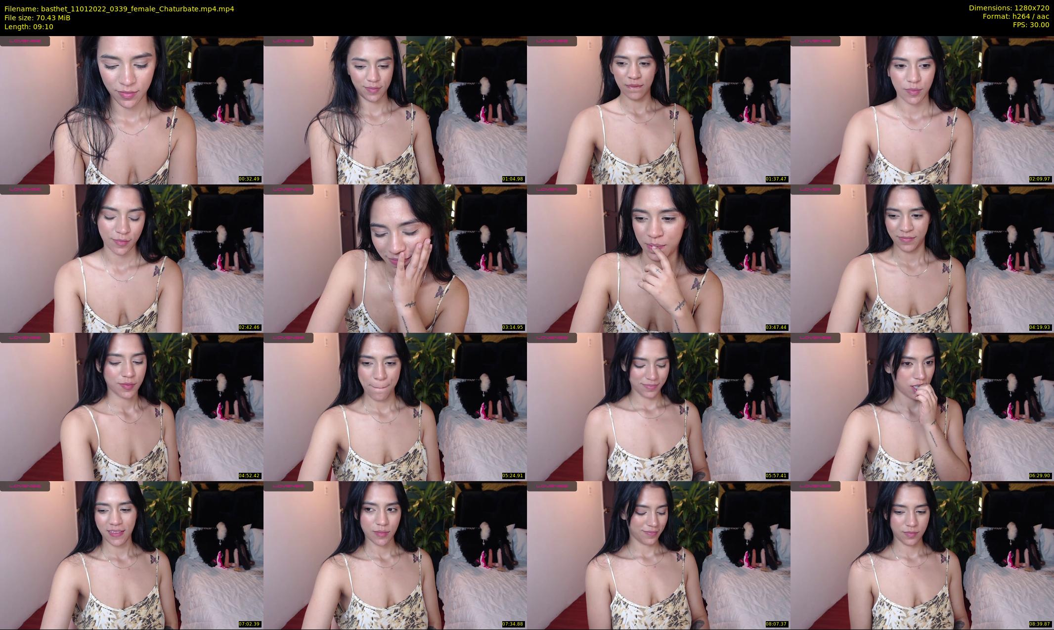 basthet — 10 minute Chaturbate female cam show recording, 720p, Jan 11, 2022