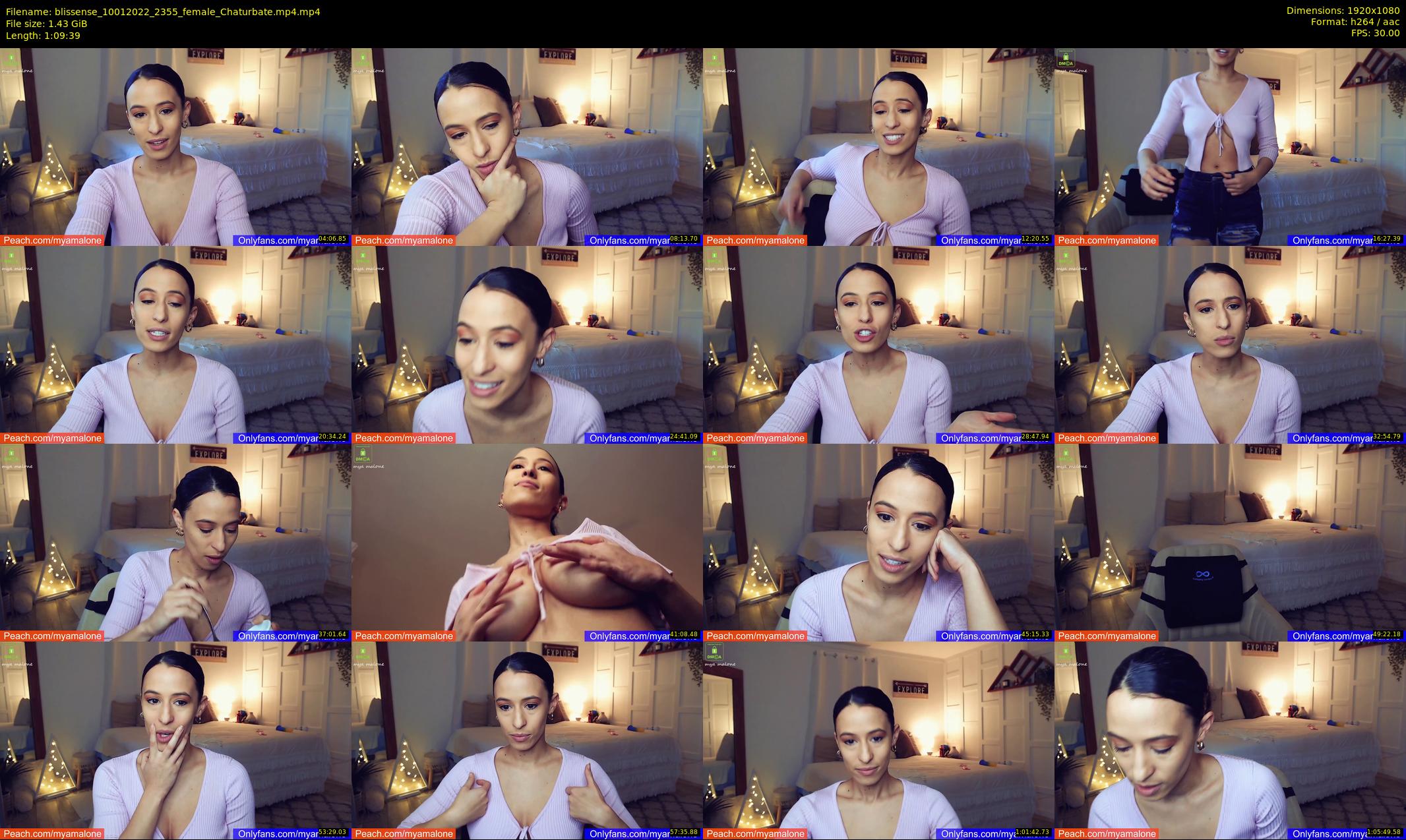 blissense — 70 minute Chaturbate female cam show recording, 1080p, Jan 10, 2022