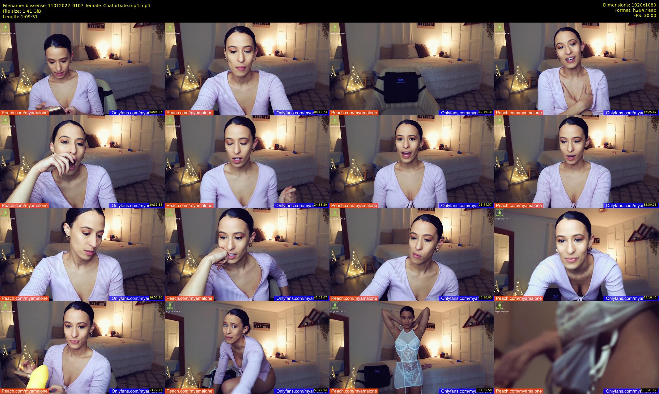 blissense — 70 minute Chaturbate female cam show recording, 1080p, Jan 11, 2022