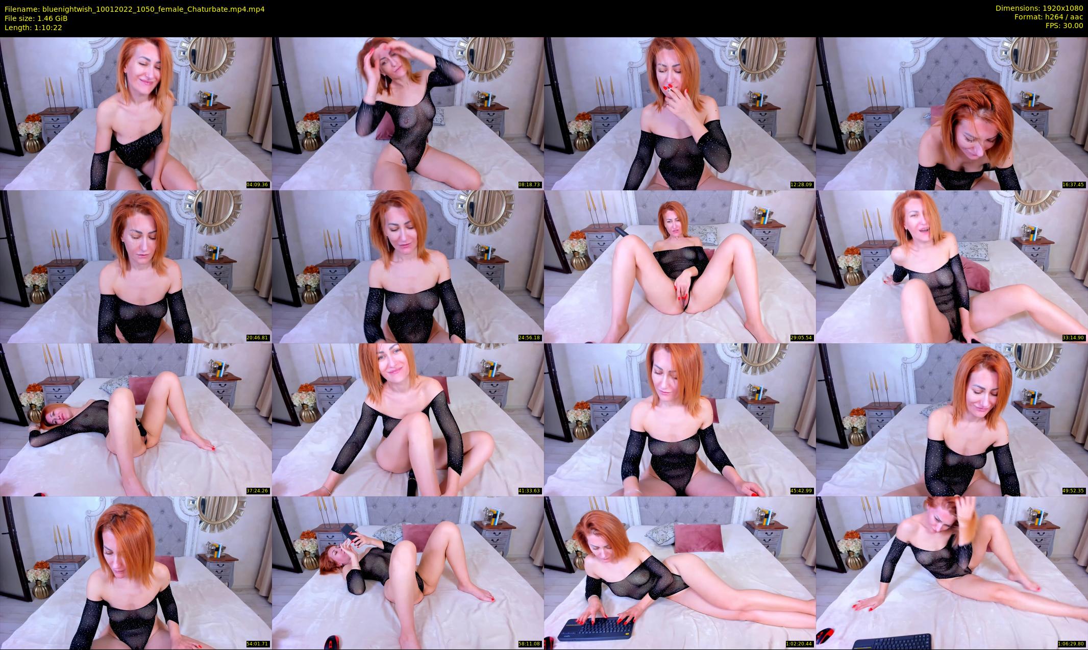 bluenightwish — 71 minute Chaturbate female cam show recording, 1080p, Jan 10, 2022