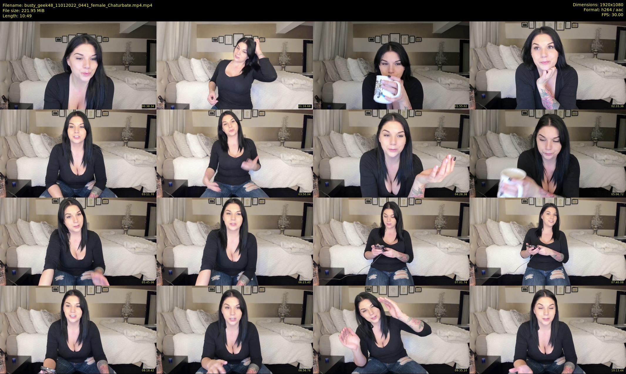 busty_geek48 — 11 minute Chaturbate female cam show recording, 1080p, Jan 11, 2022