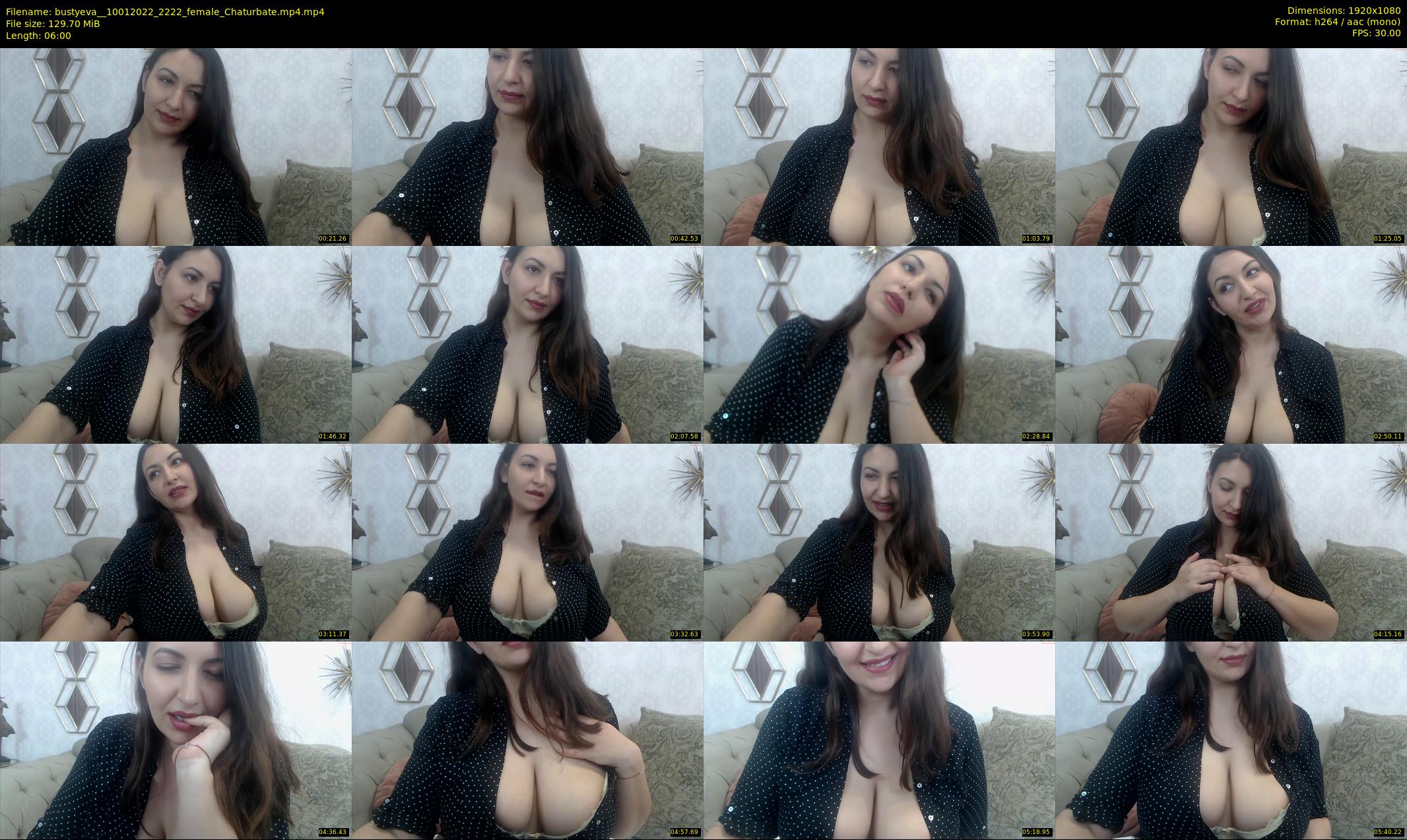 bustyeva_ — 6 minute Chaturbate female cam show recording, 1080p, Jan 10, 2022