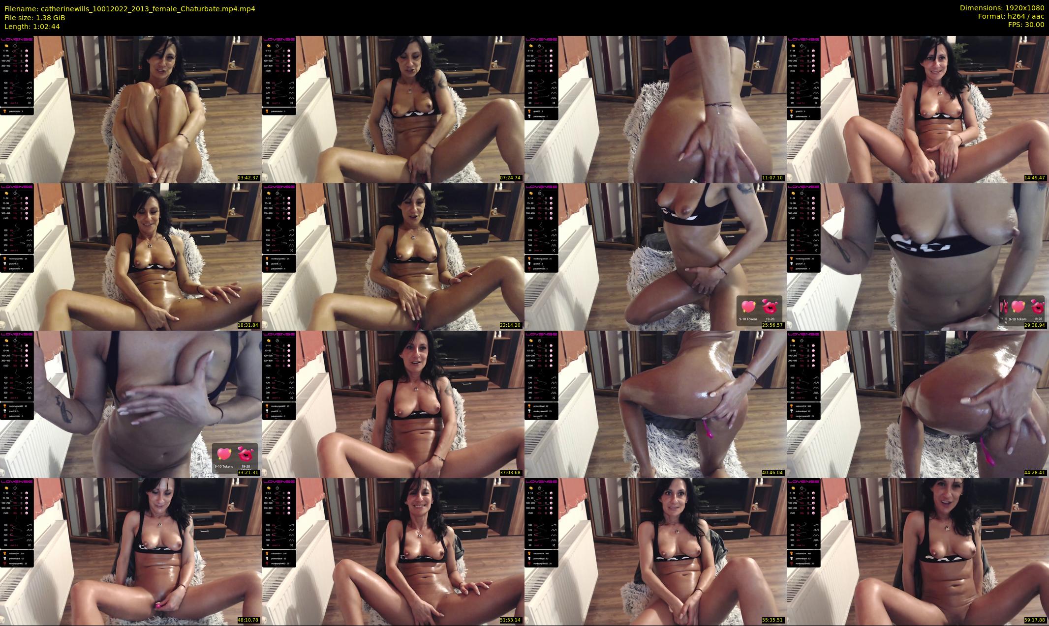 catherinewills — 63 minute Chaturbate female cam show recording, 1080p, Jan 10, 2022