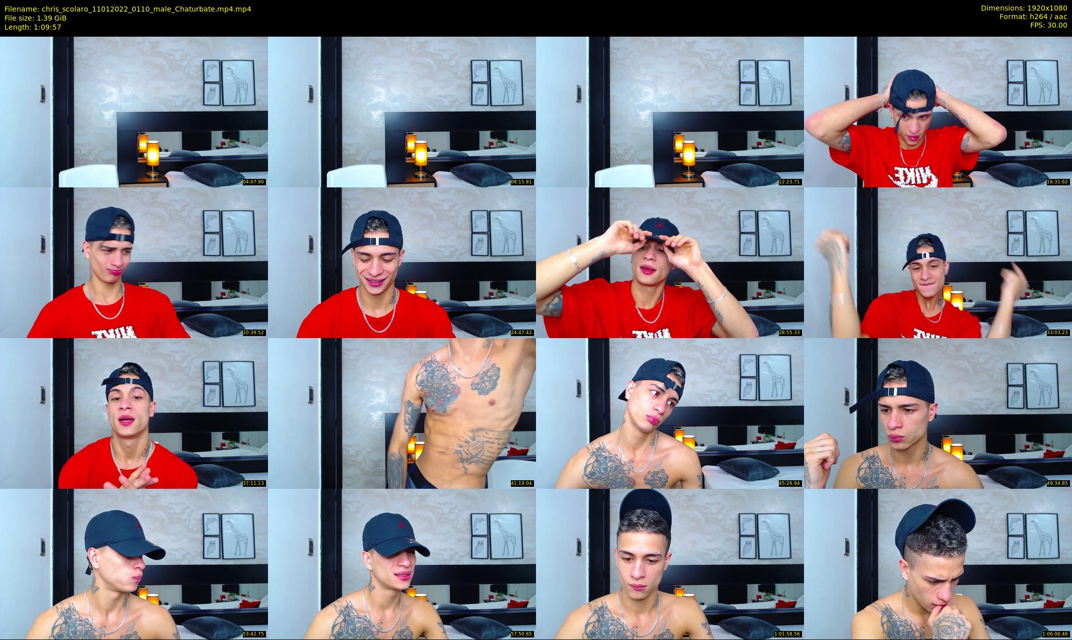 chris_scolaro — 70 minute Chaturbate male cam show recording, 1080p, Jan 11, 2022
