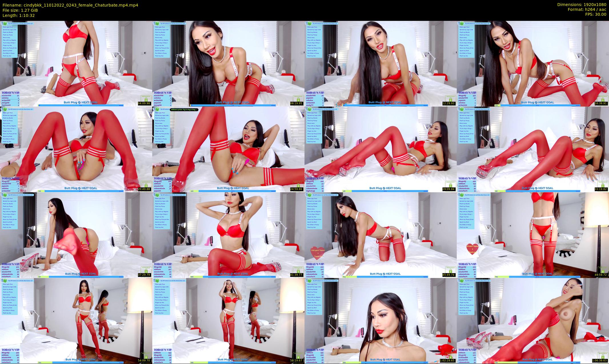 cindybkk — 71 minute Chaturbate female cam show recording, 1080p, Jan 11, 2022