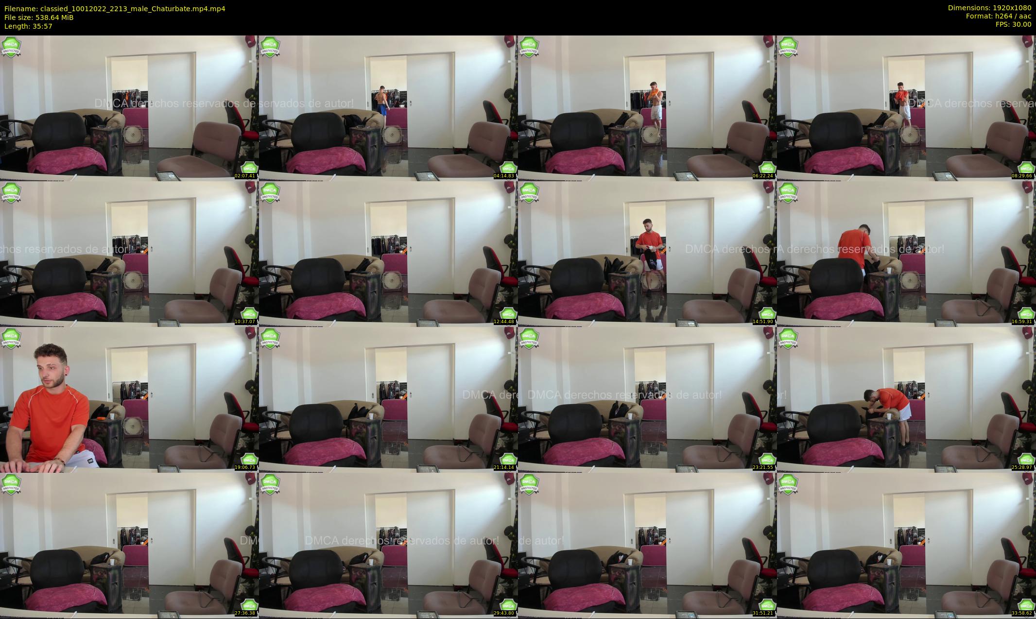 classied — 36 minute Chaturbate male cam show recording, 1080p, Jan 10, 2022