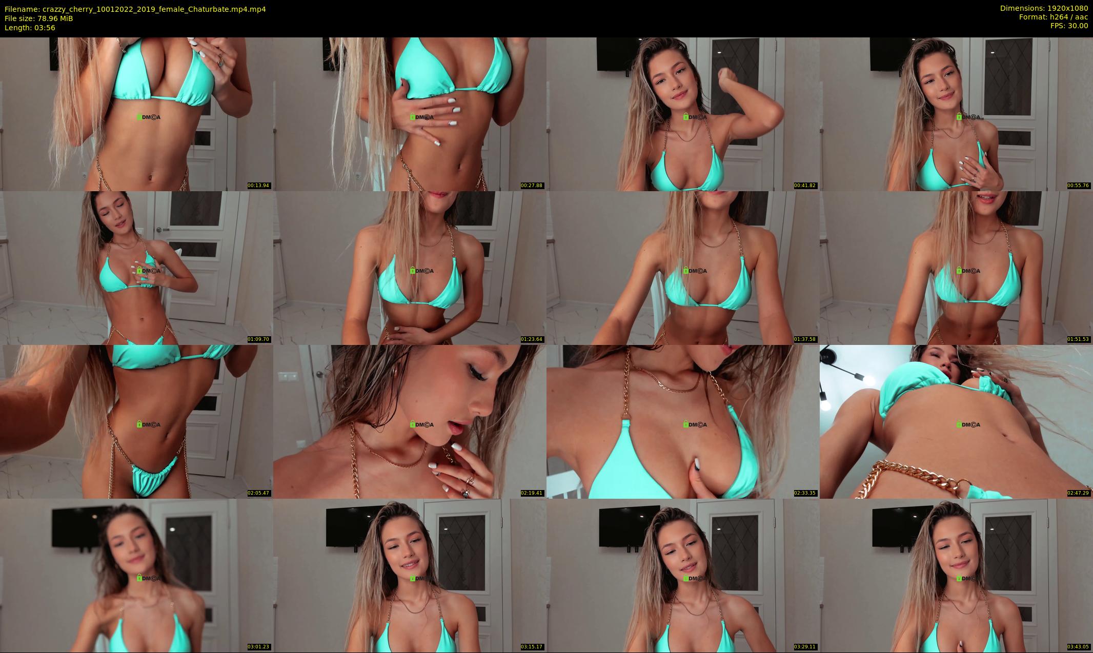 crazzy_cherry — 4 minute Chaturbate female cam show recording, 1080p, Jan 10, 2022