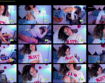 curlydoll1 — 98 minute Chaturbate female cam show recording, 720p, Jan 11, 2022