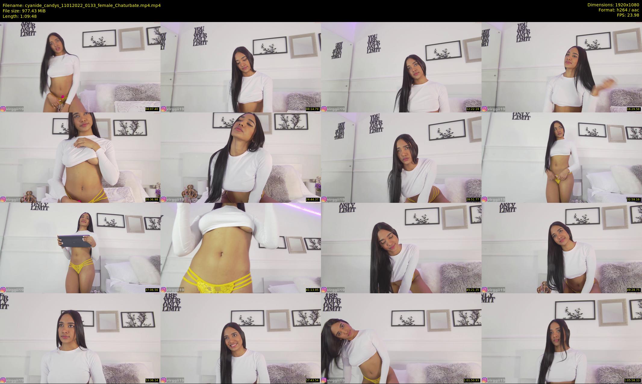cyanide_candys — 70 minute Chaturbate female cam show recording, 1080p, Jan 11, 2022