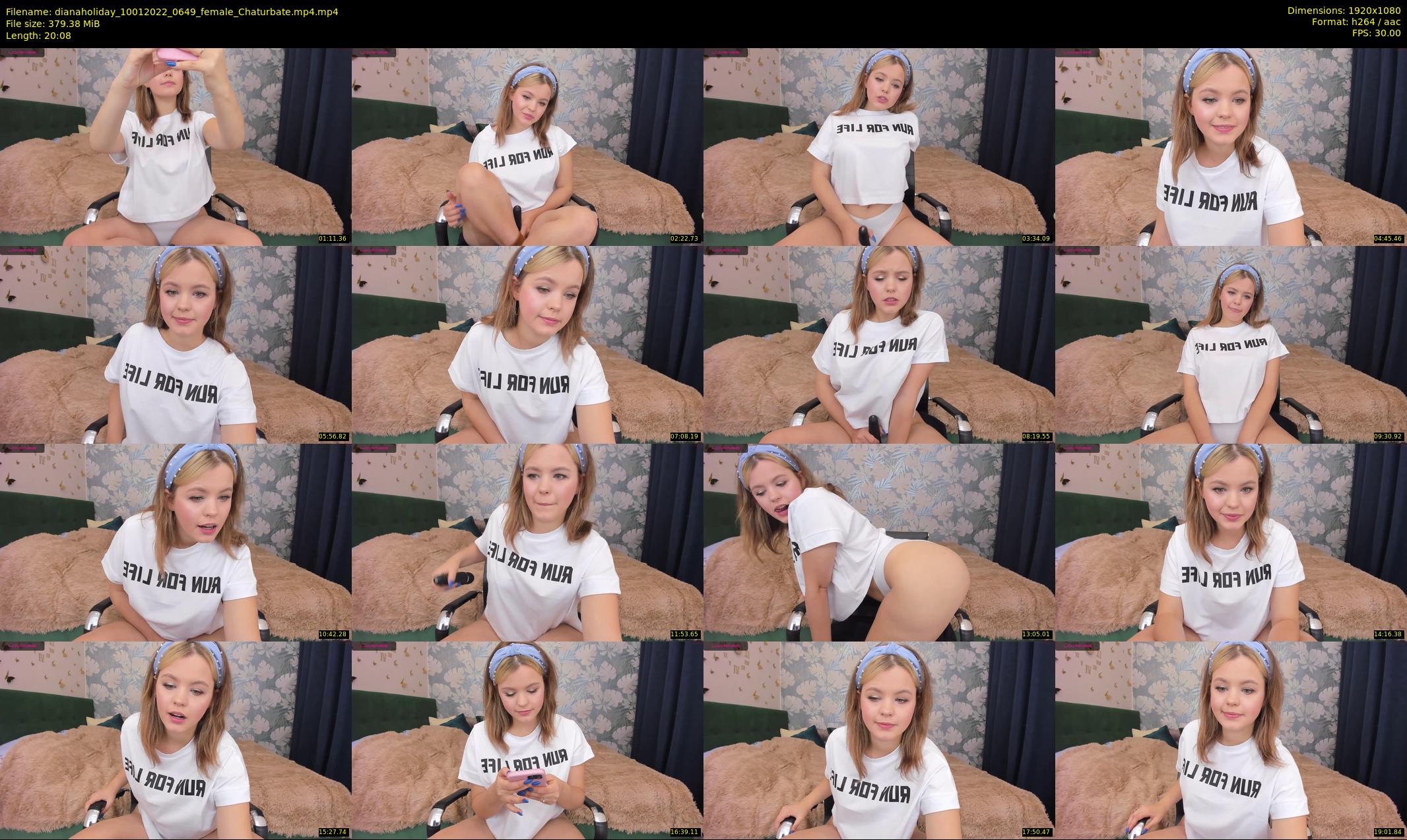 dianaholiday — 21 minute Chaturbate female cam show recording, 1080p, Jan 10, 2022