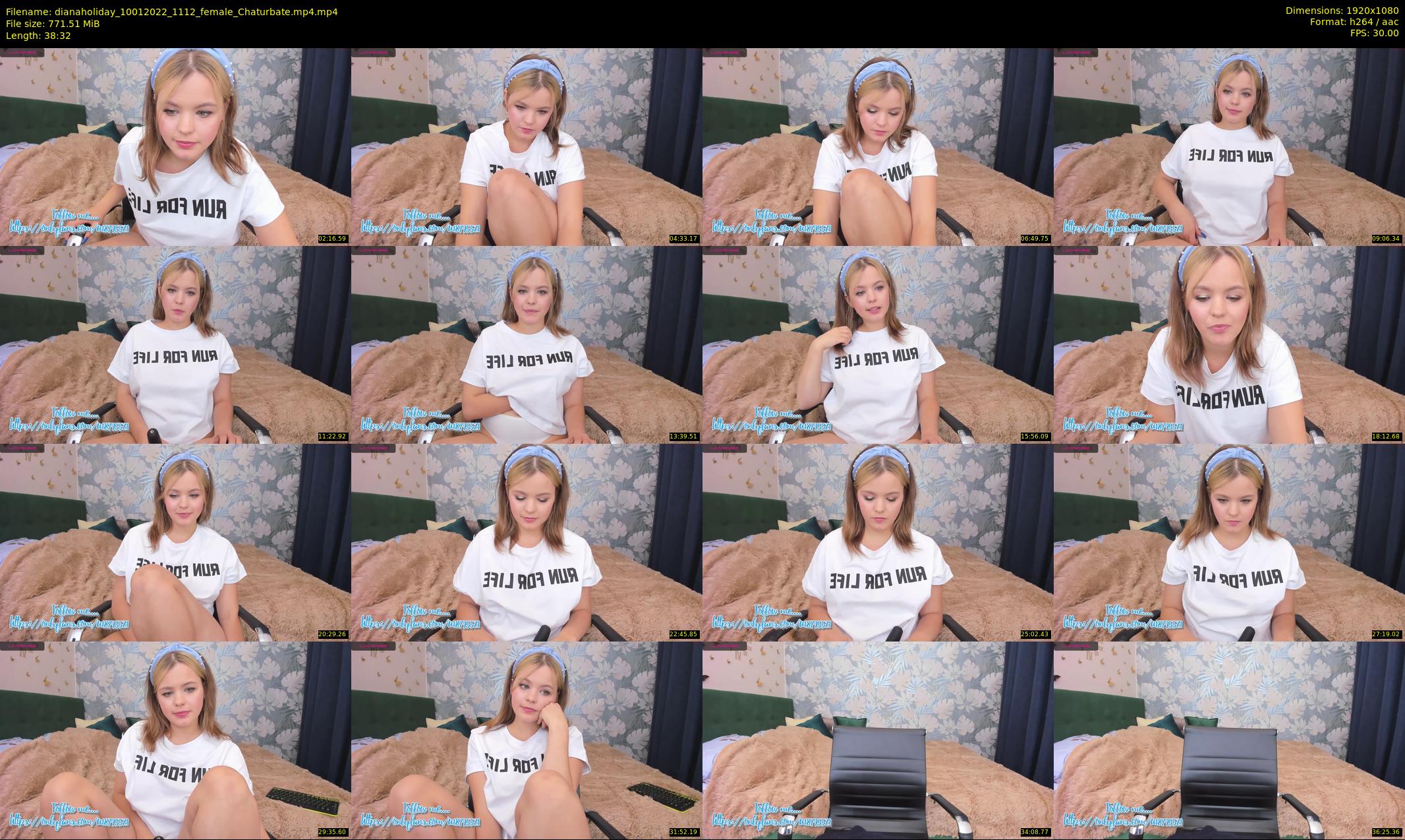 dianaholiday — 39 minute Chaturbate female cam show recording, 1080p, Jan 10, 2022