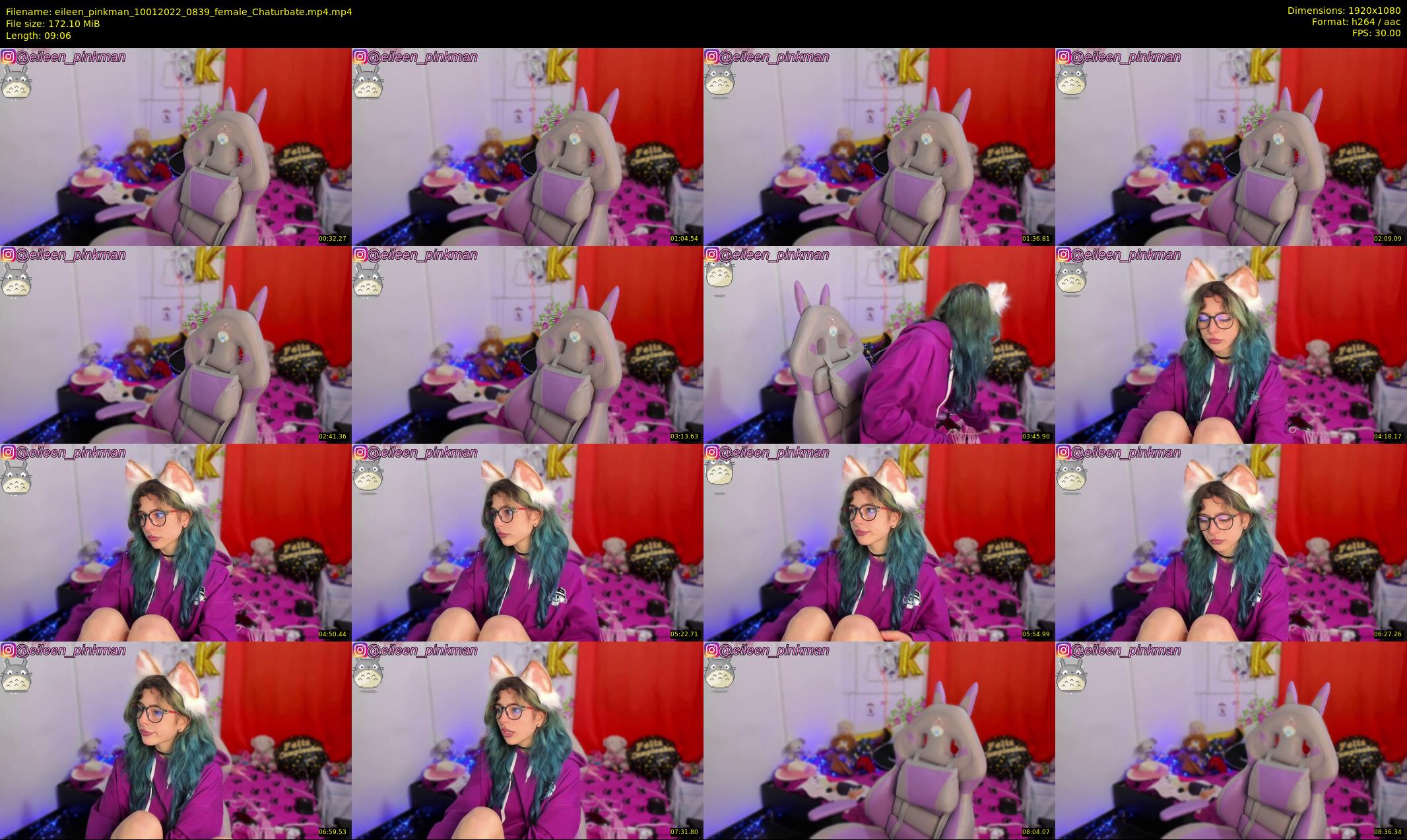eileen_pinkman — 10 minute Chaturbate female cam show recording, 1080p, Jan 10, 2022