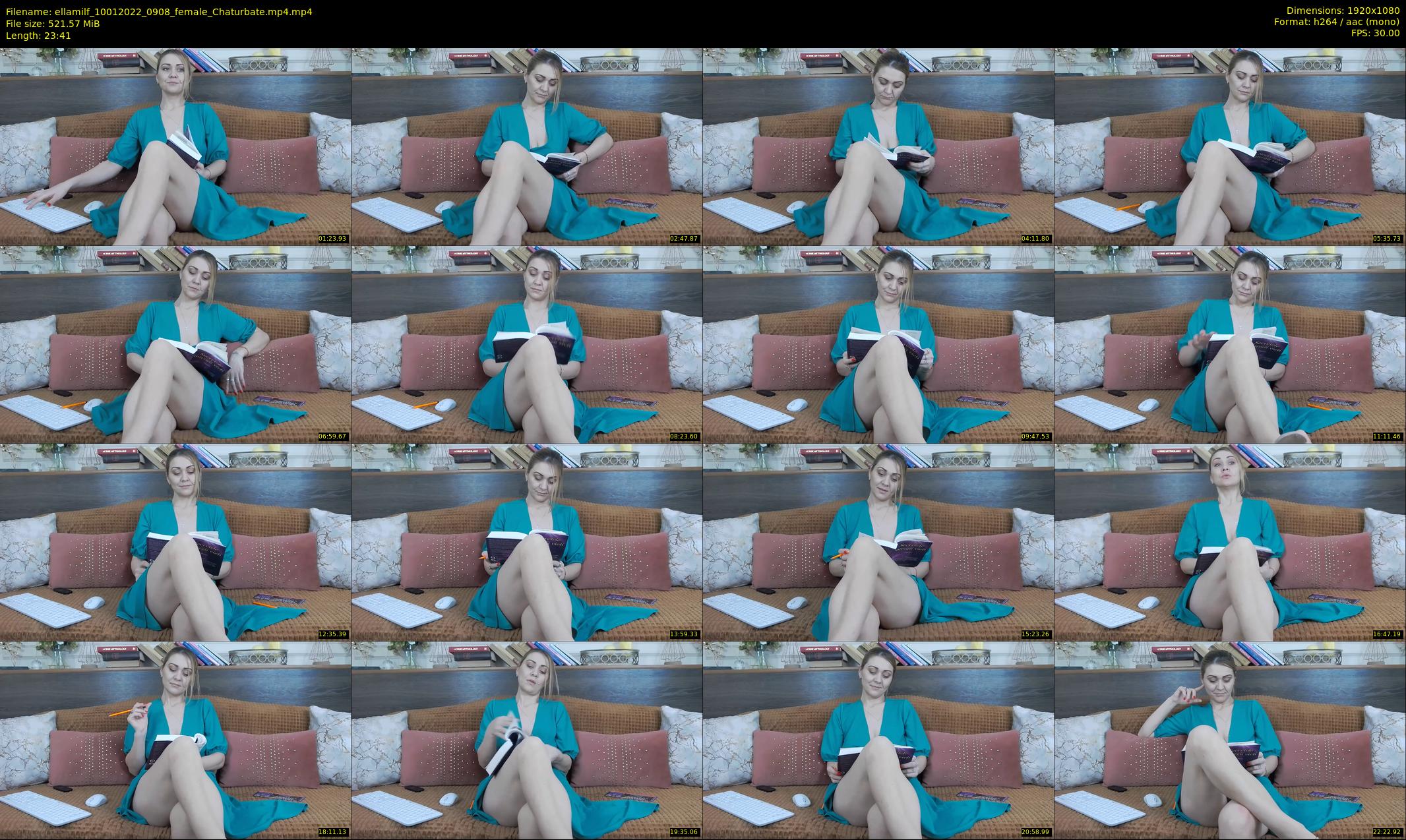 ellamilf — 24 minute Chaturbate female cam show recording, 1080p, Jan 10, 2022