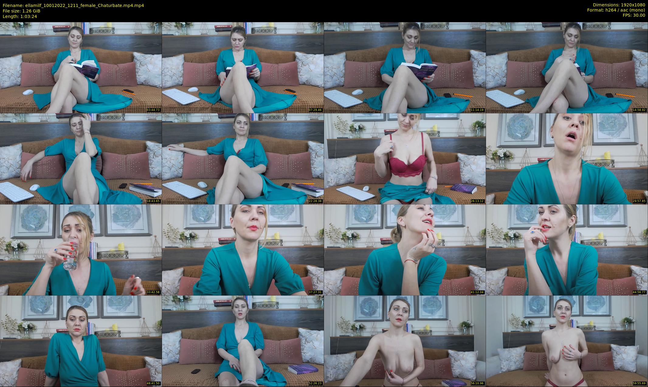ellamilf — 64 minute Chaturbate female cam show recording, 1080p, Jan 10, 2022