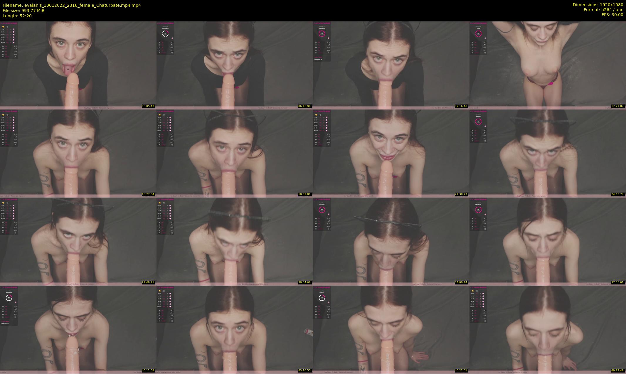 evalanis — 53 minute Chaturbate couple cam show recording, 1080p, Jan 10, 2022
