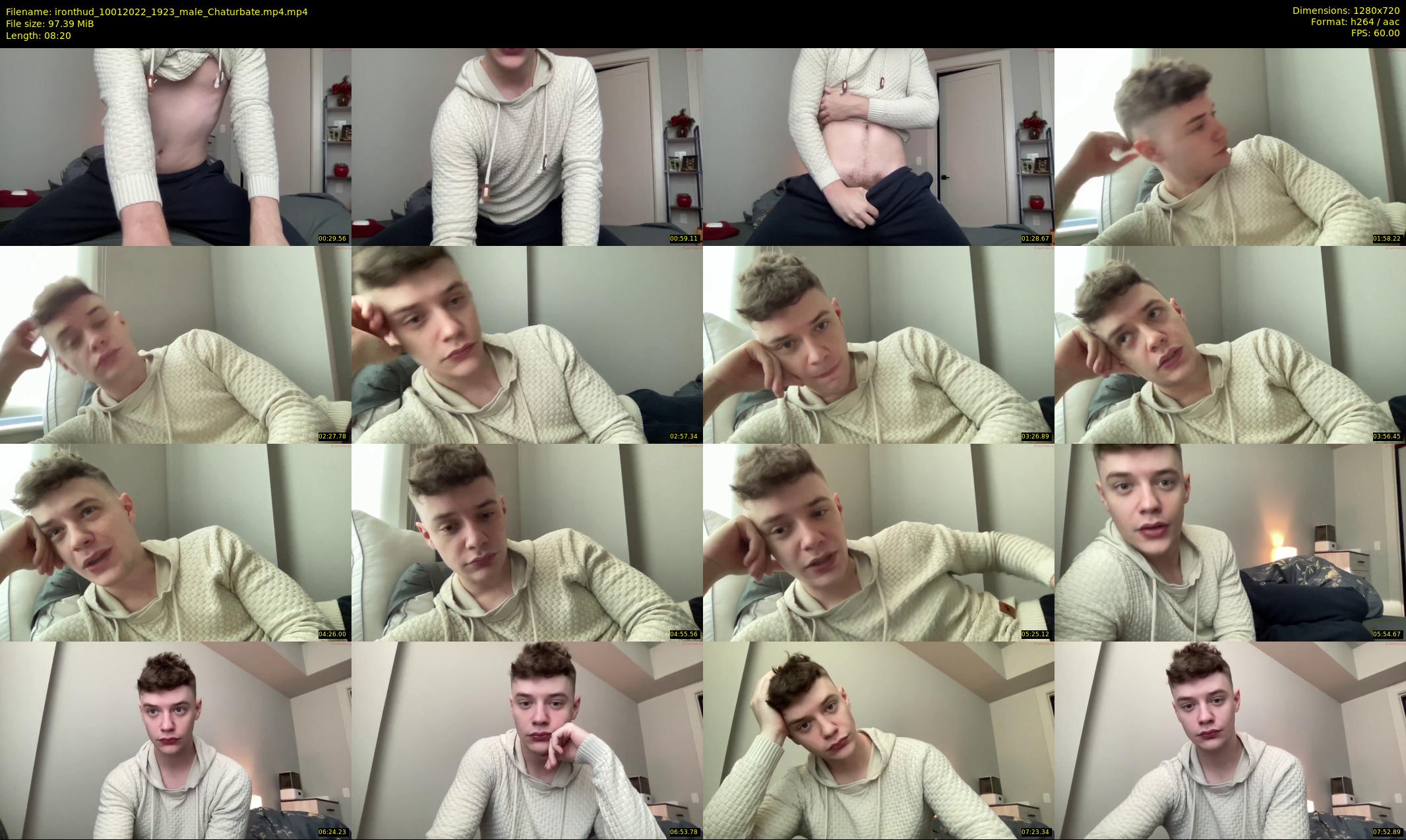 ironthud — 9 minute Chaturbate male cam show recording, 720p, Jan 10, 2022
